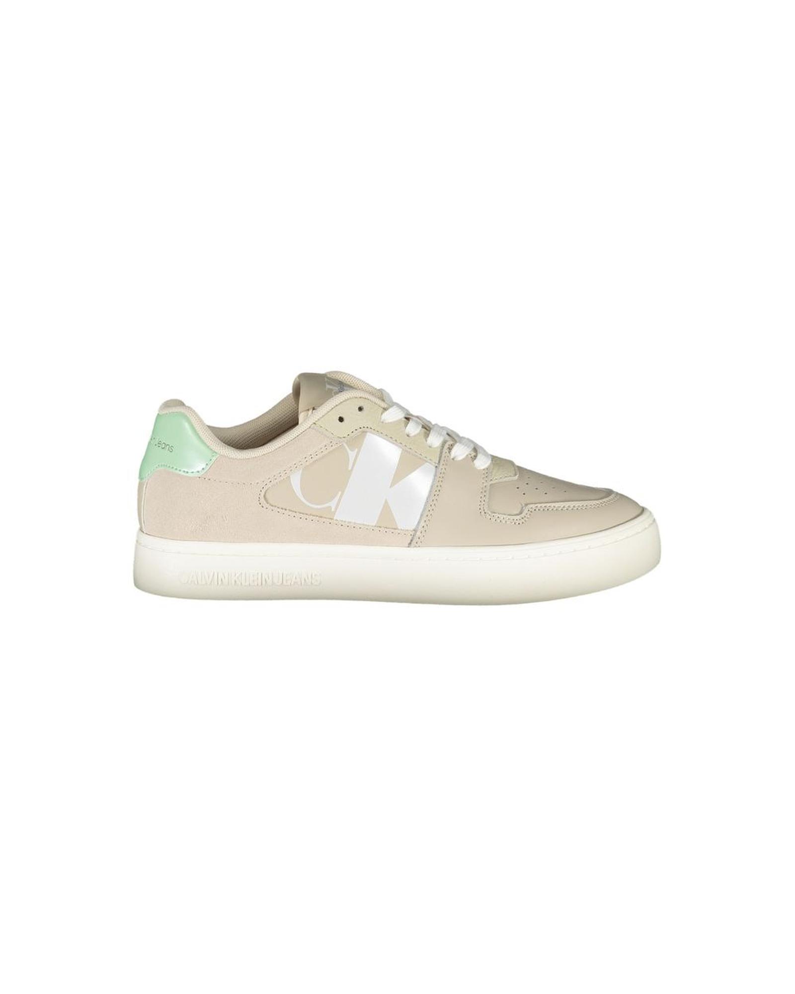 V539-CA-31481-EU39US9-202506161242-00 Calvin Klein Women's Beige Polyester Sneaker - 39 EU - Image 1