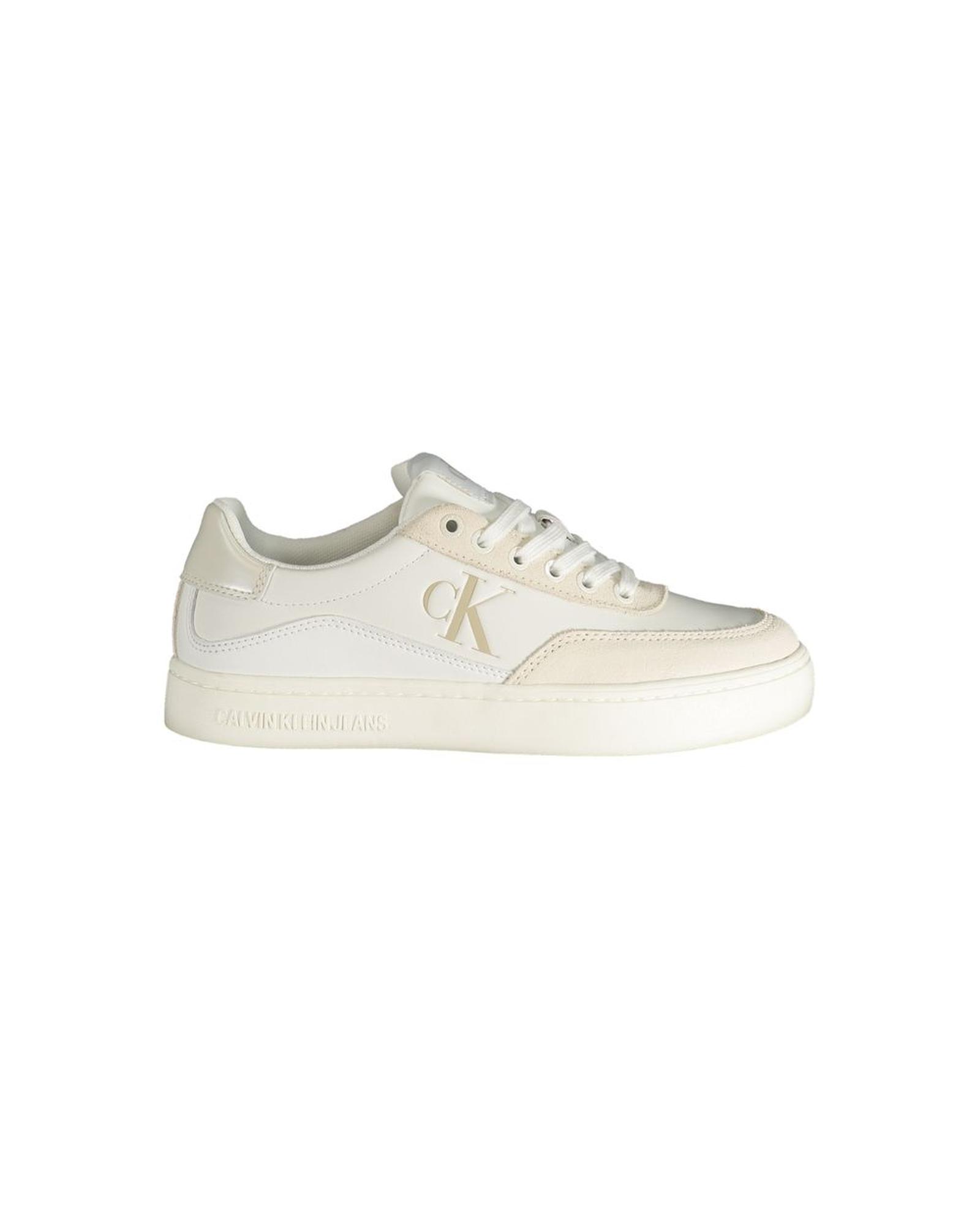 V539-CA-31490-EU40US10-202506161247-00 Calvin Klein Women's White Polyester Sneaker - 40 EU - Image 1