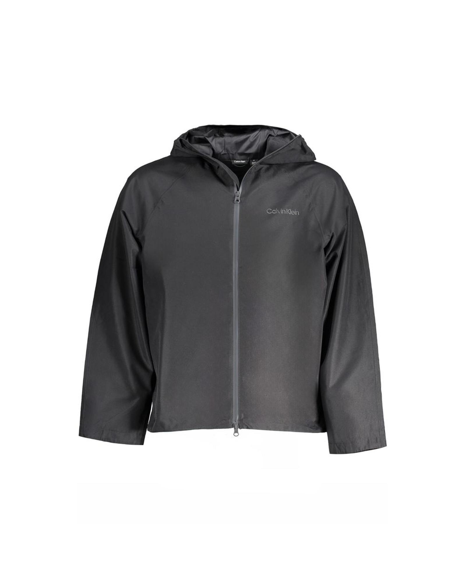 V539-CA-32310-XL-202506161012-00 Calvin Klein Men's Black Polyester Jacket - XL - Image 1