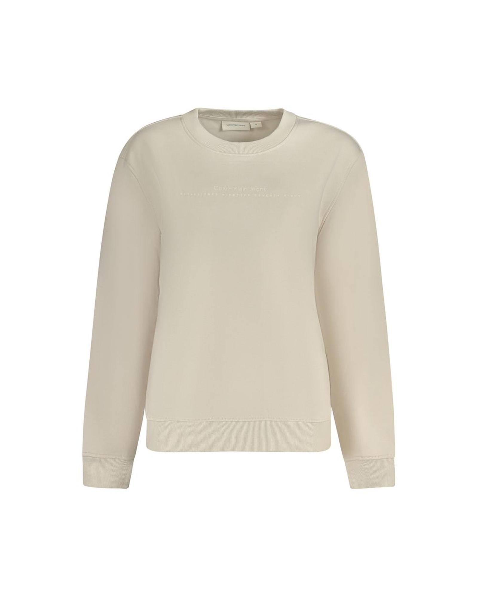 Calvin Klein Women's Beige Cotton Sweater - XS