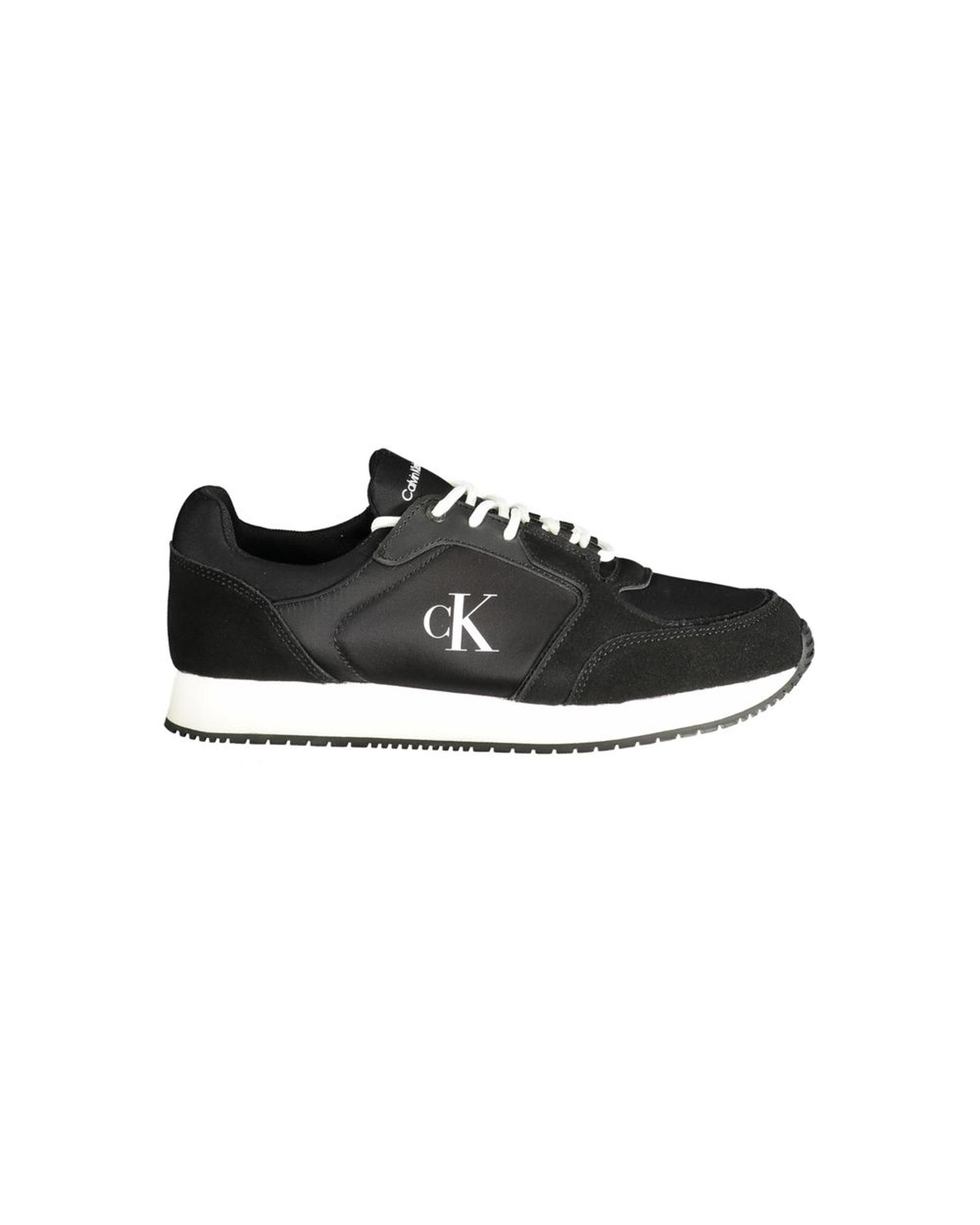 V539-CA-34289-EU40US7-202506161340-00 Calvin Klein Men's Black Polyester Sneaker - 40 EU - Image 1