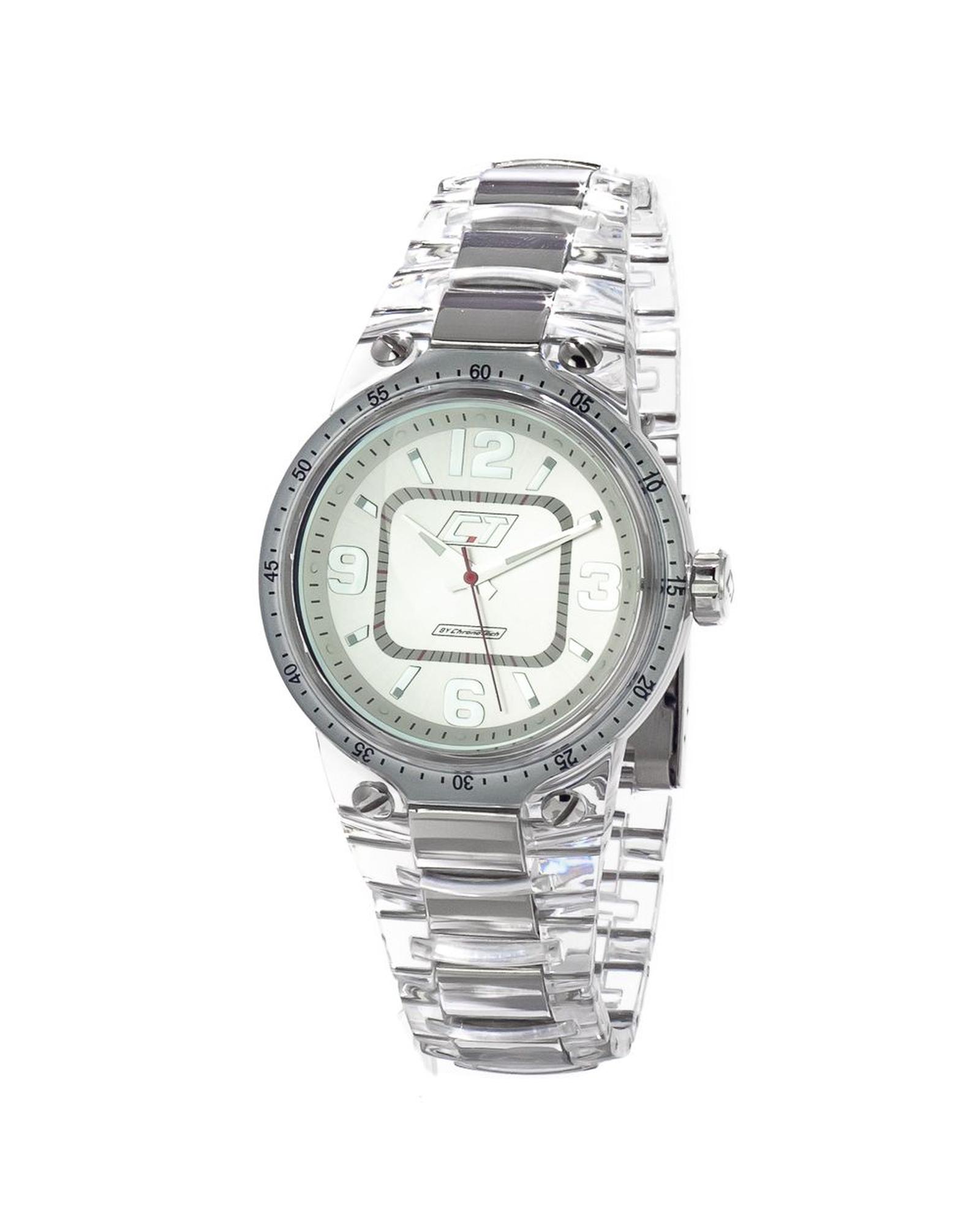 V539-CHCC7043M06AC-202506191931-00 Chronotech Men's Transparent Polycarbonate Watch - One Size - Image 1