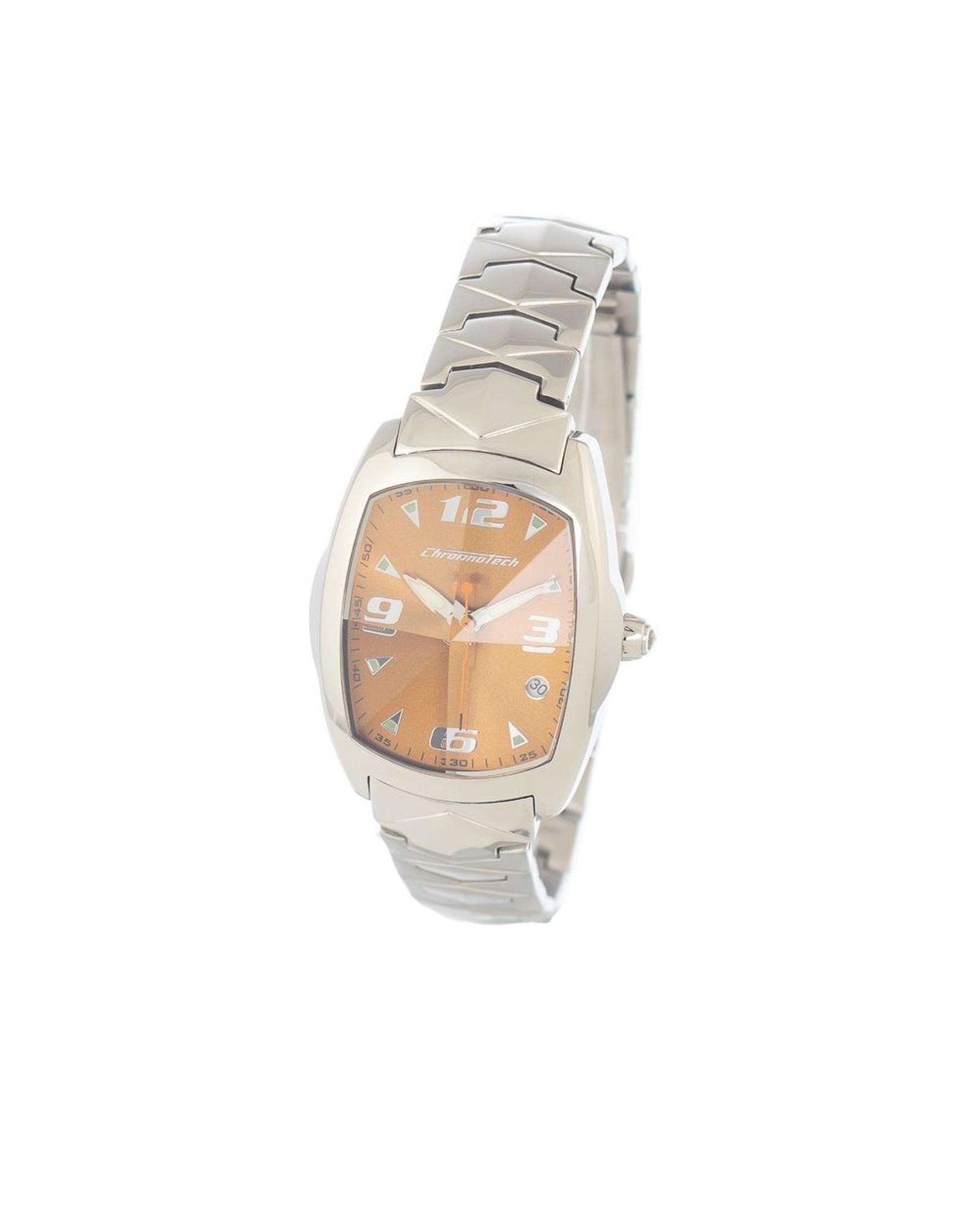 V539-CHCT7504L06MAC-202506161731-00 Chronotech Women's Silver Steel Watch - One Size - Image 1