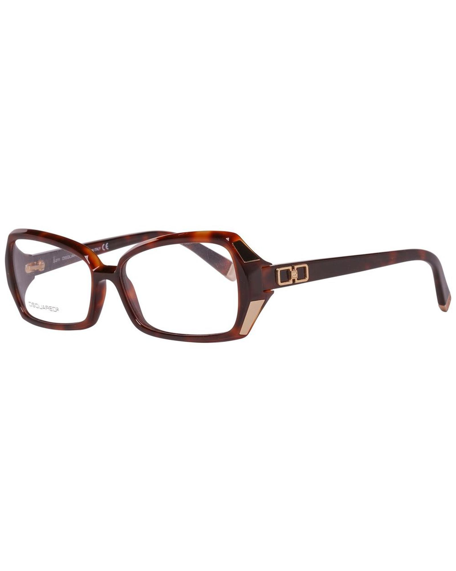 V539-DSDQ504905254AC-202506162020-00 Dsquared² Women's Brown Plastic Frames - One Size - Image 1