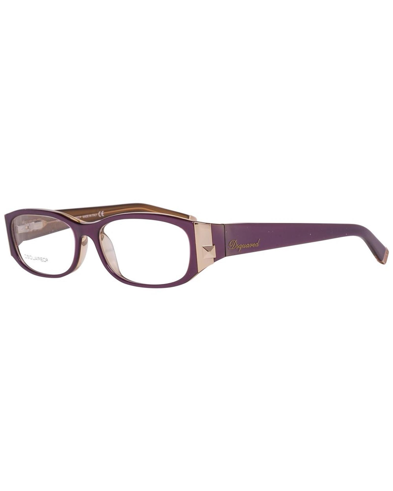 V539-DSDQ505308153AC-202506162021-00 Dsquared² Women's Purple Plastic Frames - One Size - Image 1