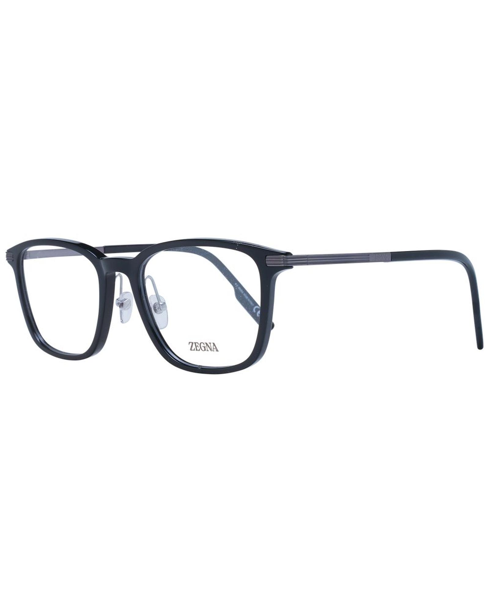 V539-ER-1000983-202506162220-00 Ermenegildo Zegna Men's Black Optical Frames - One Size - Image 1