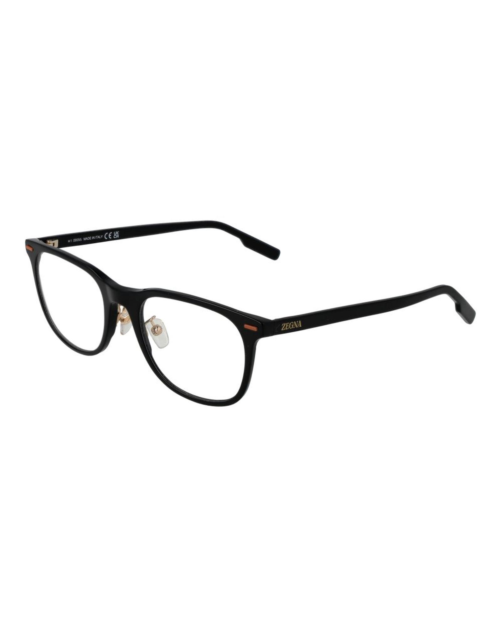V539-ER-1001662-202506162222-00 Ermenegildo Zegna Men's Black Optical Frames - One Size - Image 1