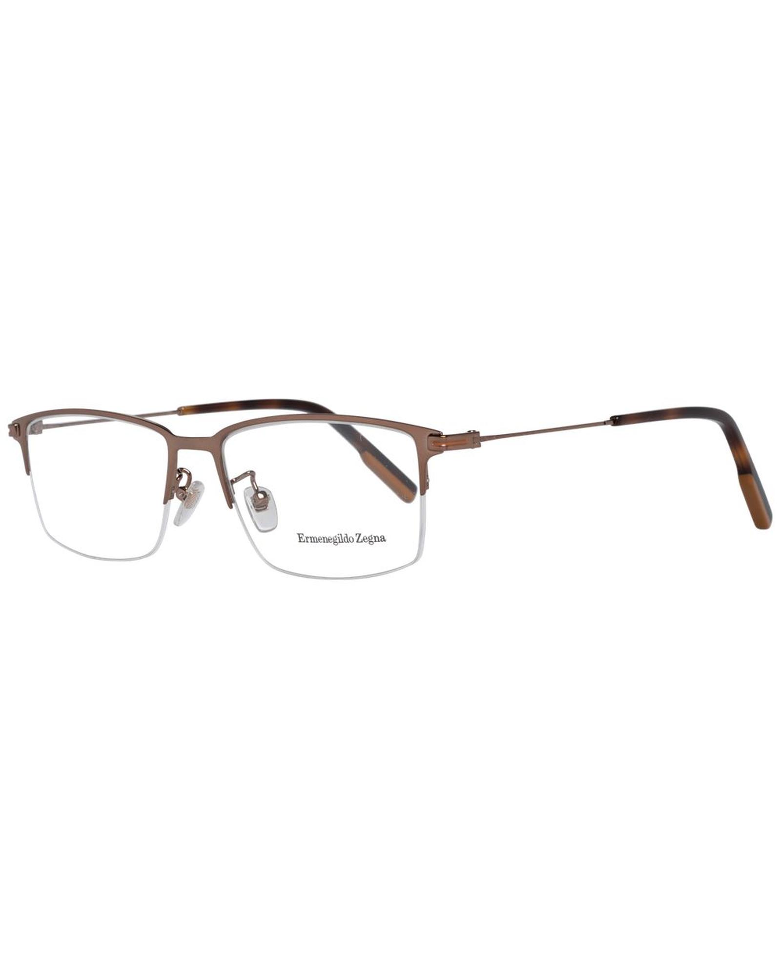V539-ER-1033868-202506161920-00 Ermenegildo Zegna Men's Bronze Optical Frames - One Size - Image 1