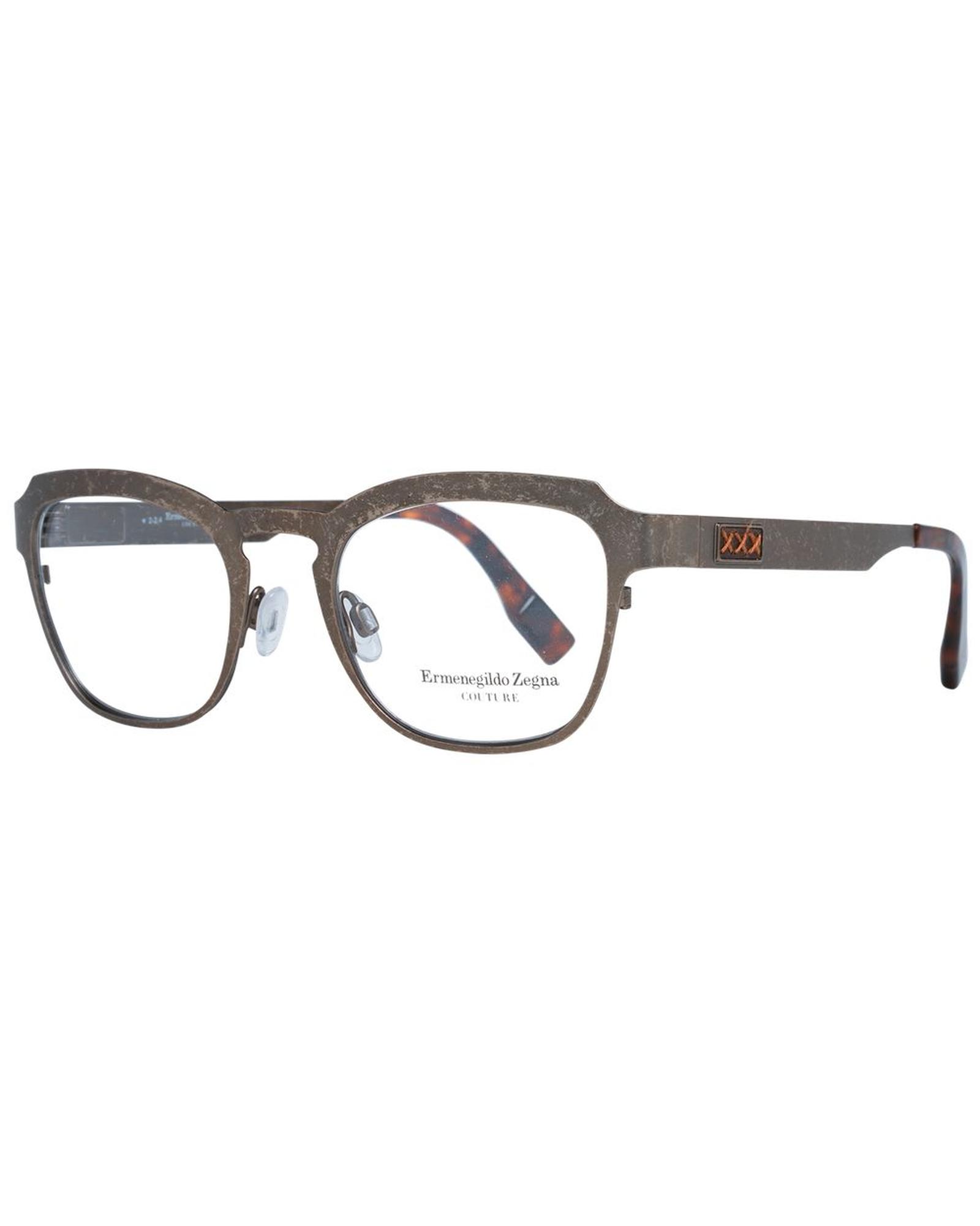 V539-ER-1038893-202506161926-00 Ermenegildo Zegna Men's Bronze Optical Frames - One Size - Image 1