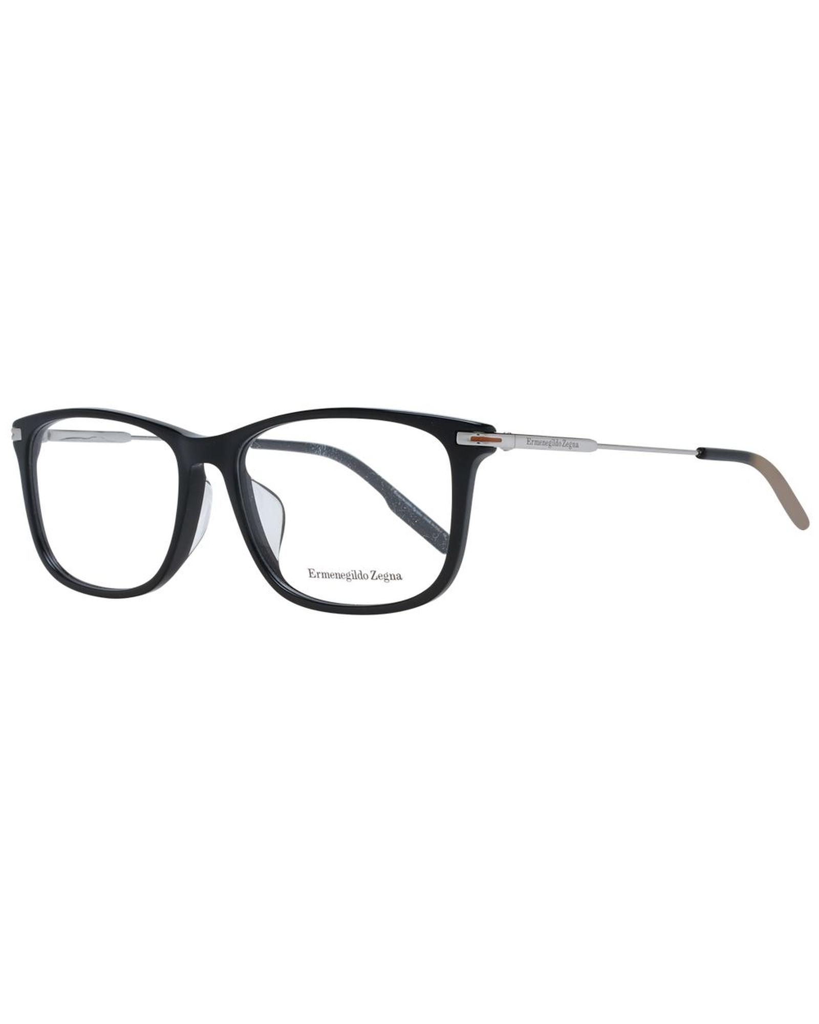 V539-ER-1053519-202506162020-00 Ermenegildo Zegna Men's Black Optical Frames - One Size - Image 1
