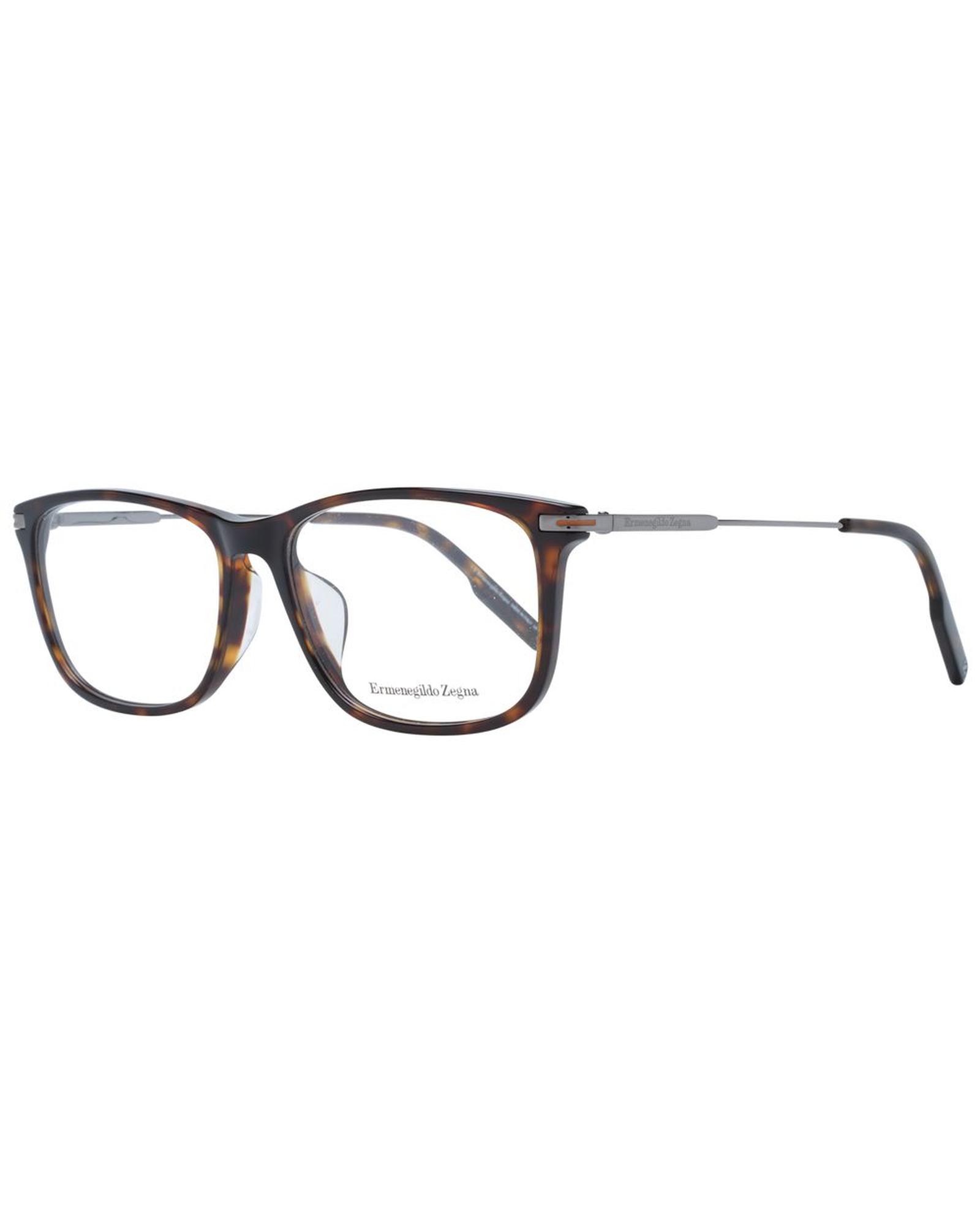 V539-ER-1053521-202506162325-00 Ermenegildo Zegna Men's Brown Optical Frames - One Size - Image 1
