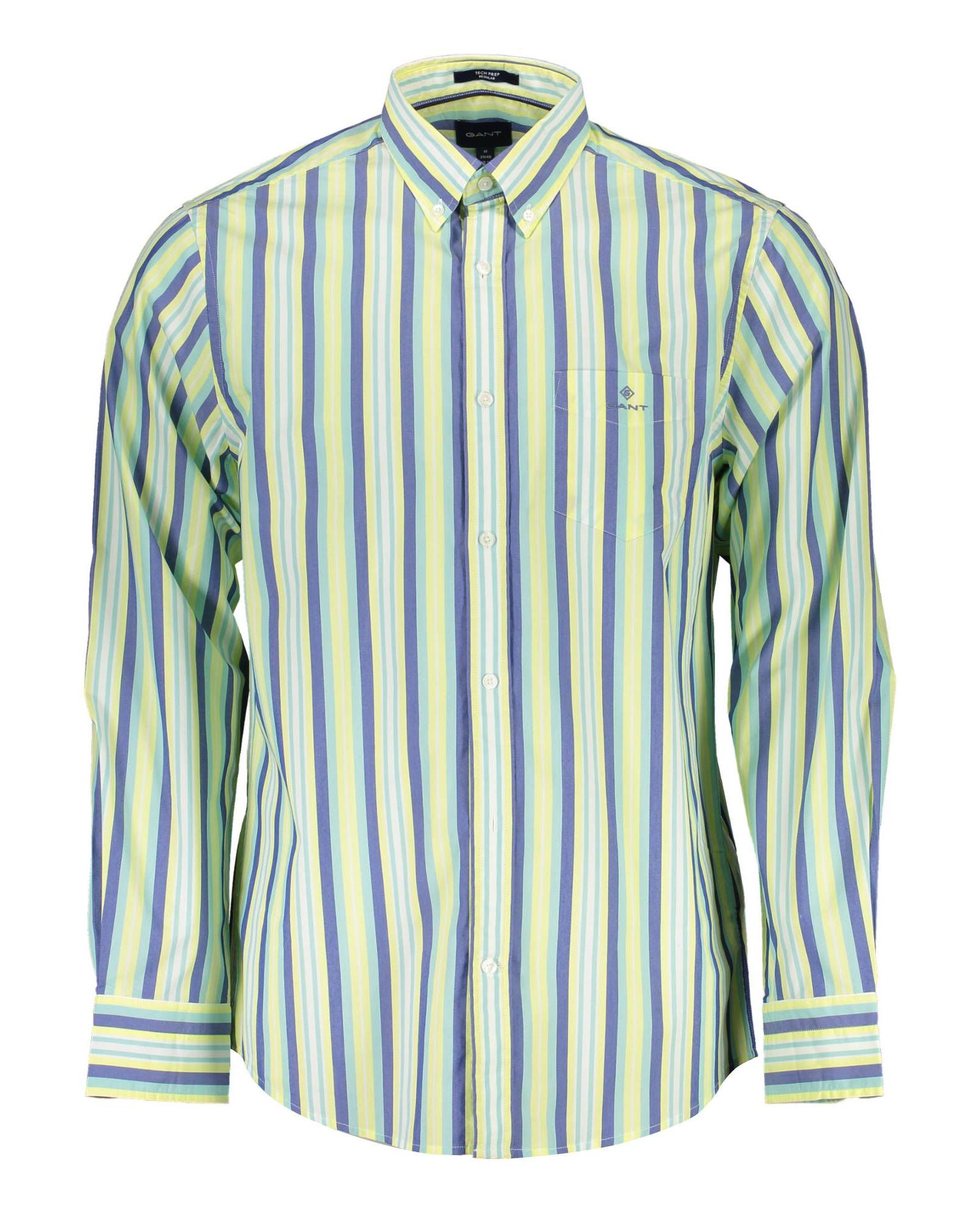 V539-GA-14147-S-202506170026-00 Gant Men's Yellow Cotton Shirt - S - Image 1