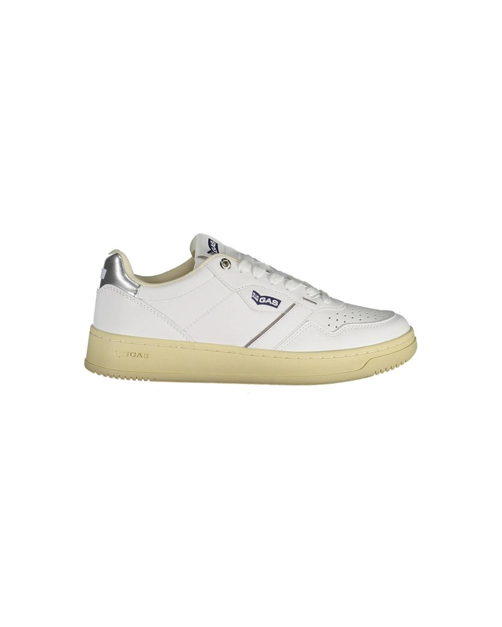 V539-GA-21832-EU37US7-202506170035-00 Gas Women's White Artificial Leather Sneaker - 37 EU - Image 1