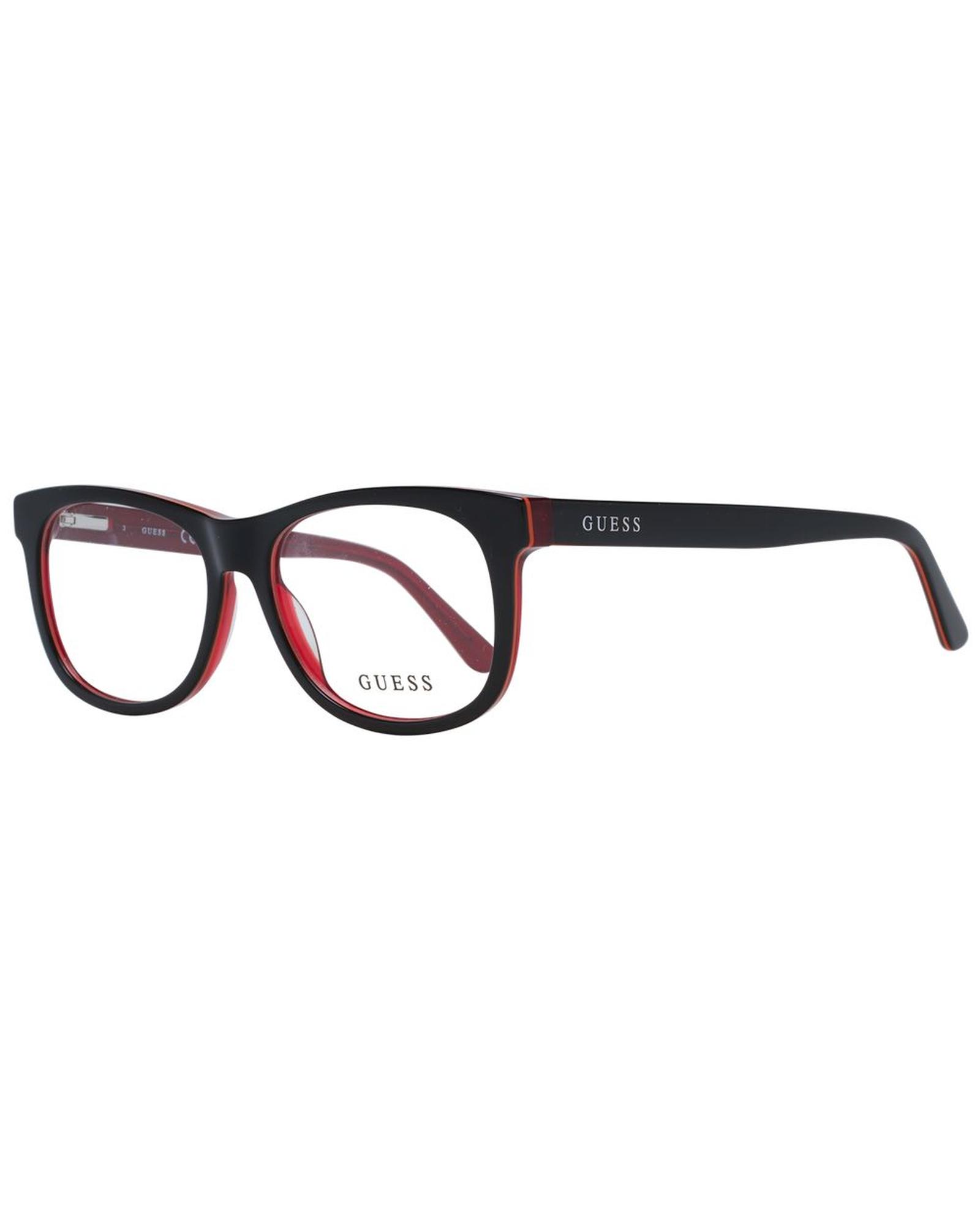 V539-GU-1051841-202506162245-00 Guess Unisex's Black Unisex Optical Frames - One Size - Image 1