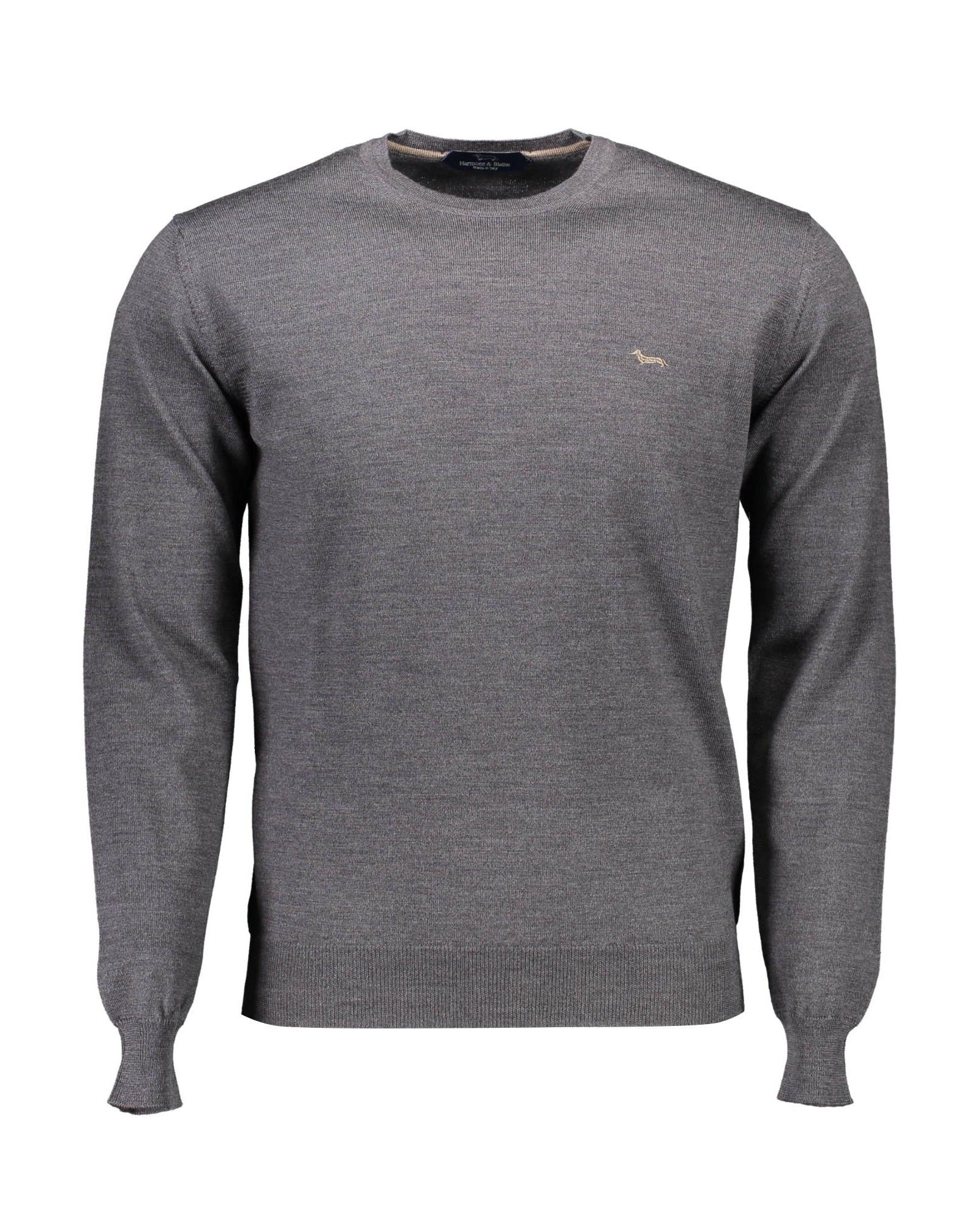 V539-HA-9412-XXL-202506170430-00 Harmont & Blaine Men's Gray Wool Shirt - 2XL - Image 1