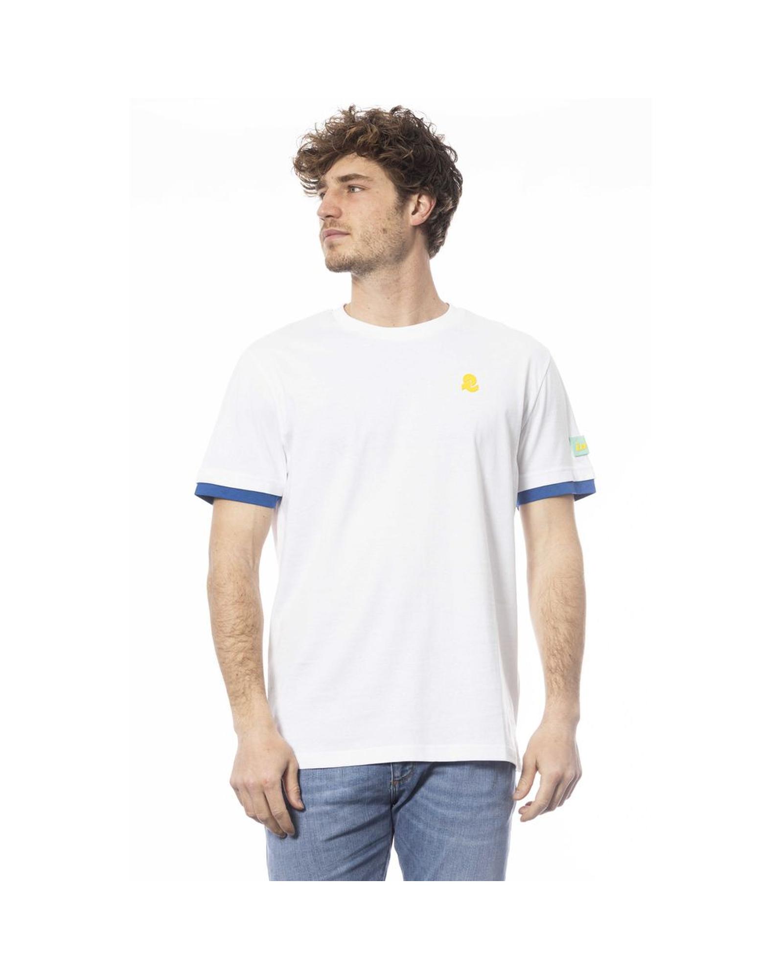 V539-IN-24046-XXL-202506111625-00 Invicta Men's White Cotton T-Shirt - 2XL - Image 1