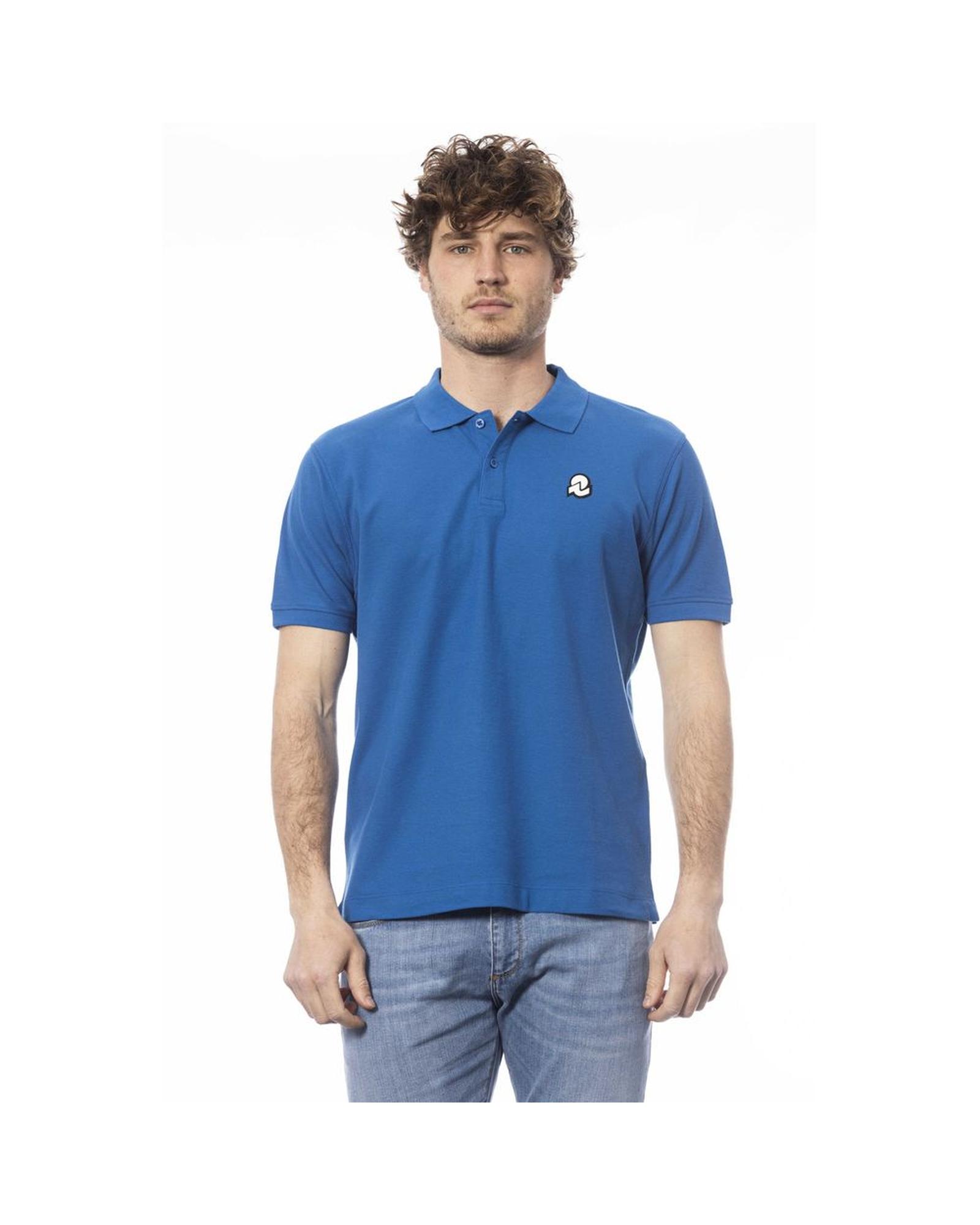 V539-IN-24054-L-202506170235-00 Invicta Men's Blue Cotton Polo Shirt - L - Image 1