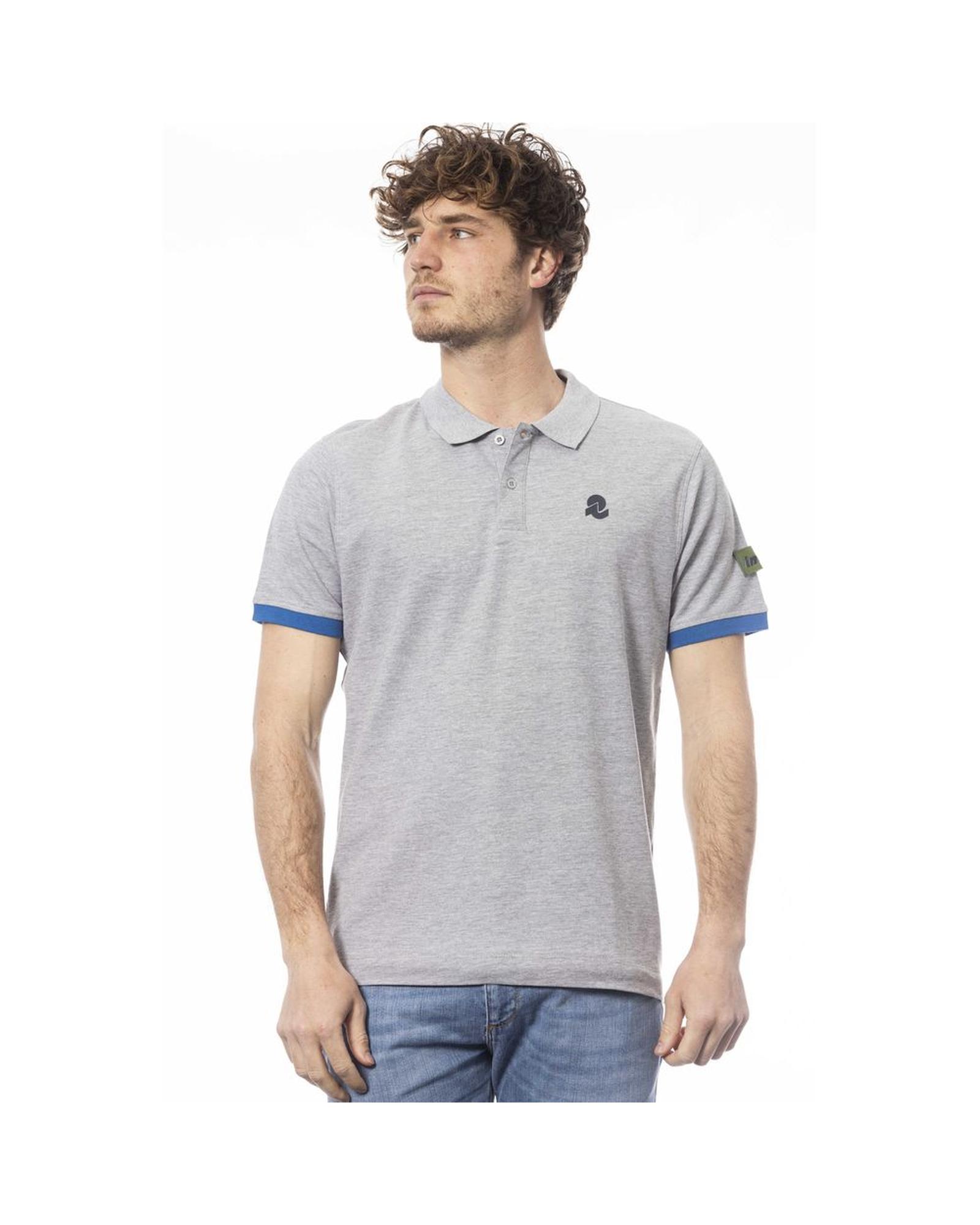 V539-IN-24064-XXL-202506170246-00 Invicta Men's Gray Cotton Polo Shirt - 2XL - Image 1