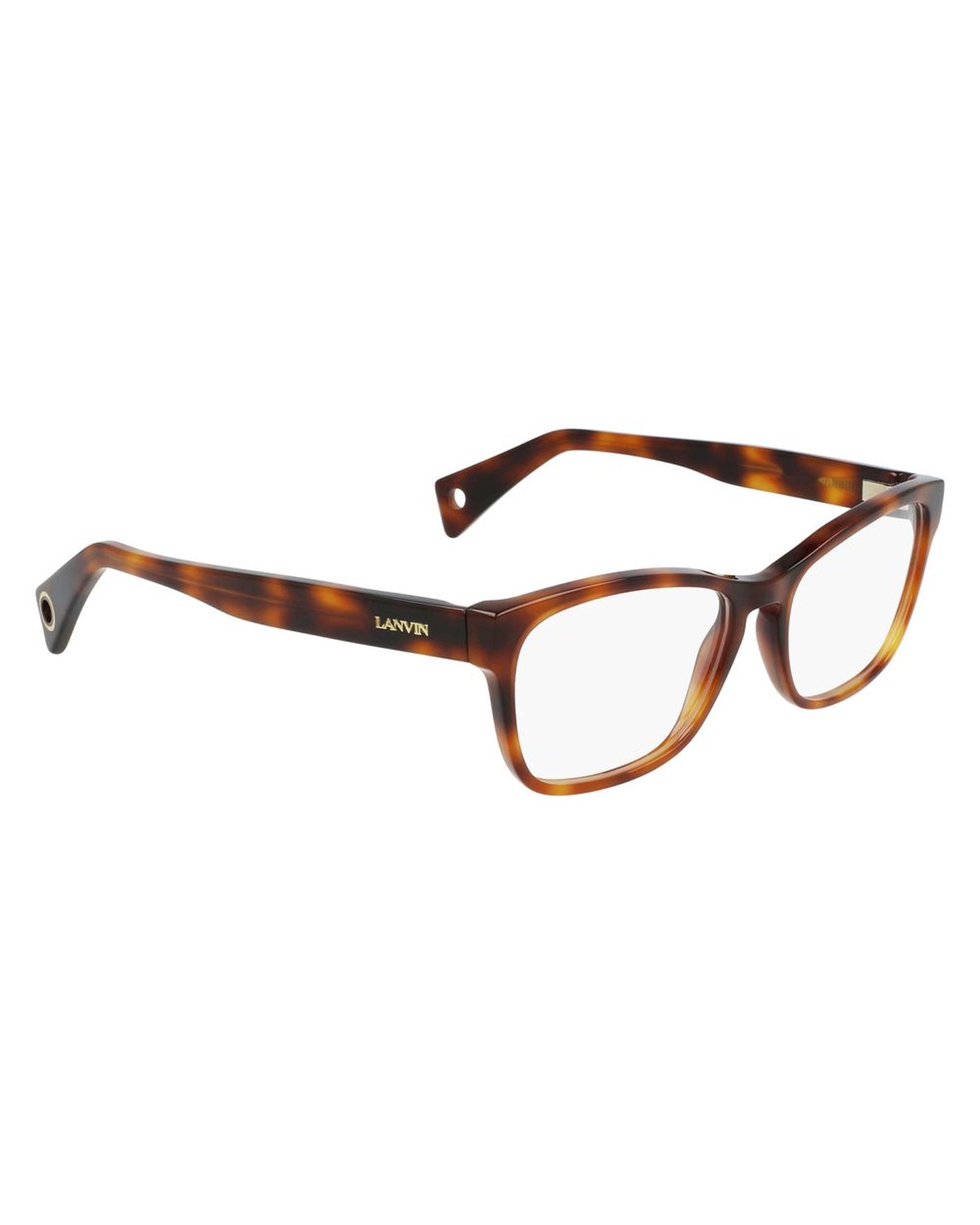 V539-LALNV2603214AC-202506170622-00 Lanvin Women's Brown Acetate Frames - One Size - Image 1