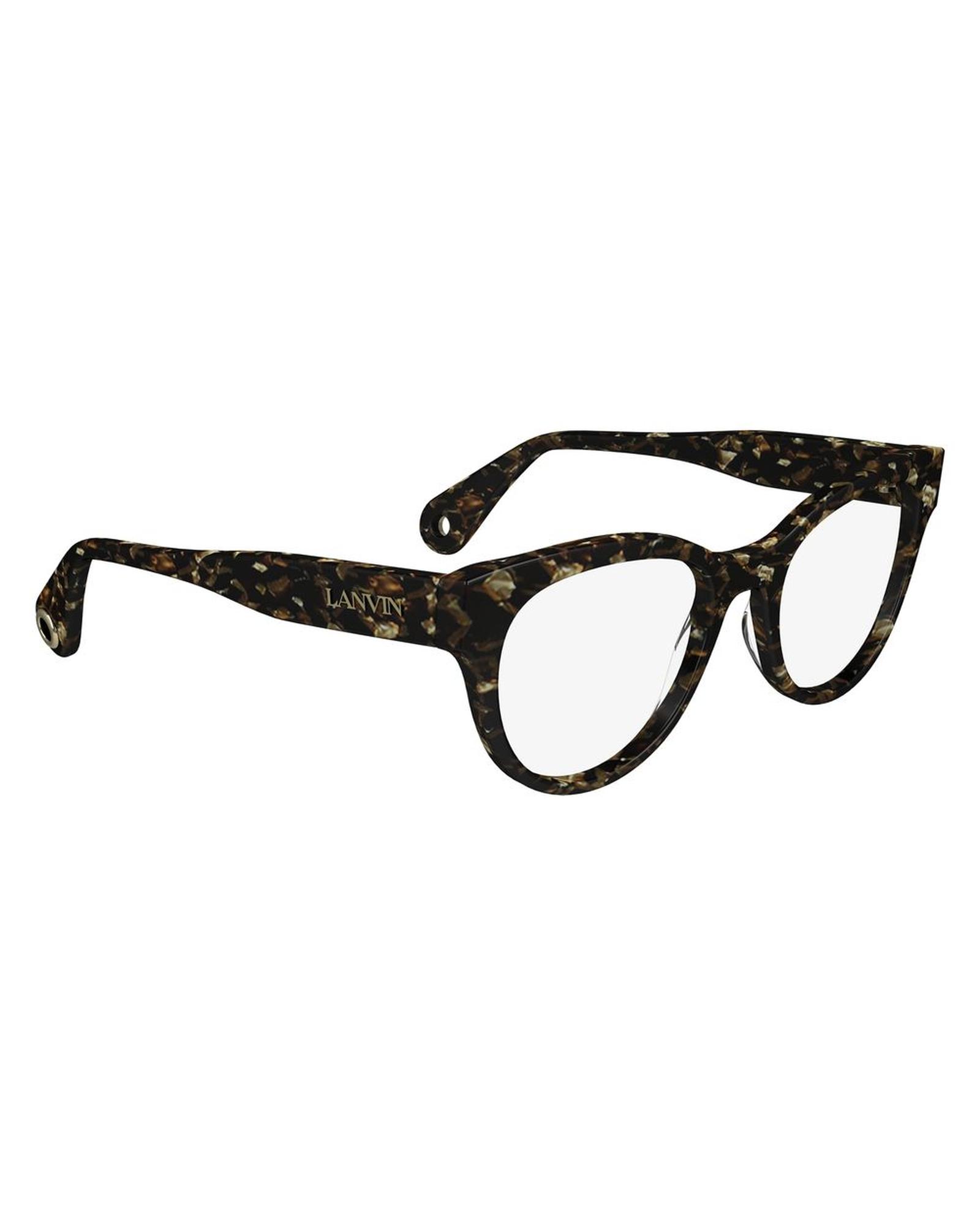 V539-LALNV2654239AC-202506170625-00 Lanvin Women's Brown Acetate Frames - One Size - Image 1