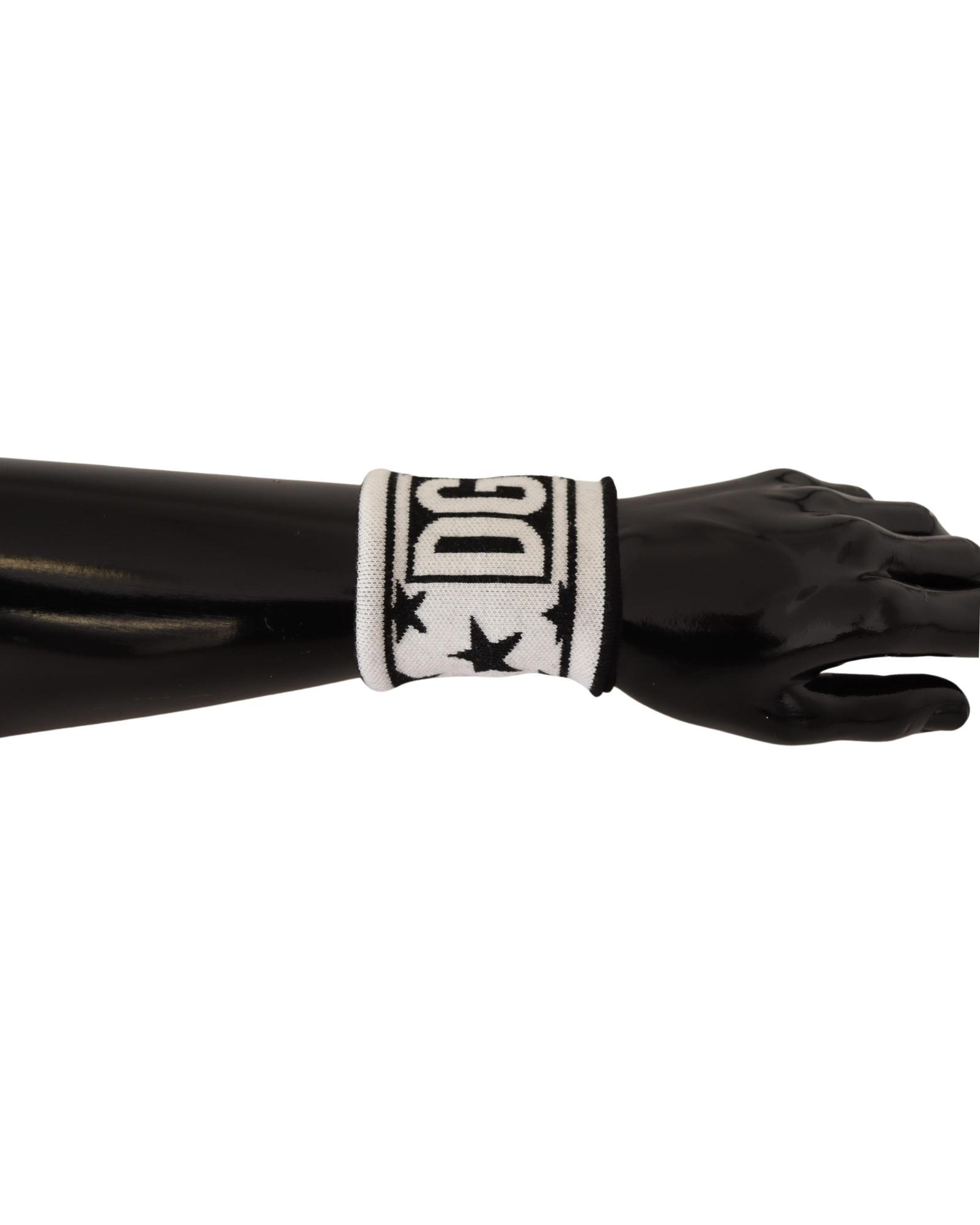 V539-LB3041-202509010825-00 Embroidered Logo Wool Wristband Set One Size Men - Image 1