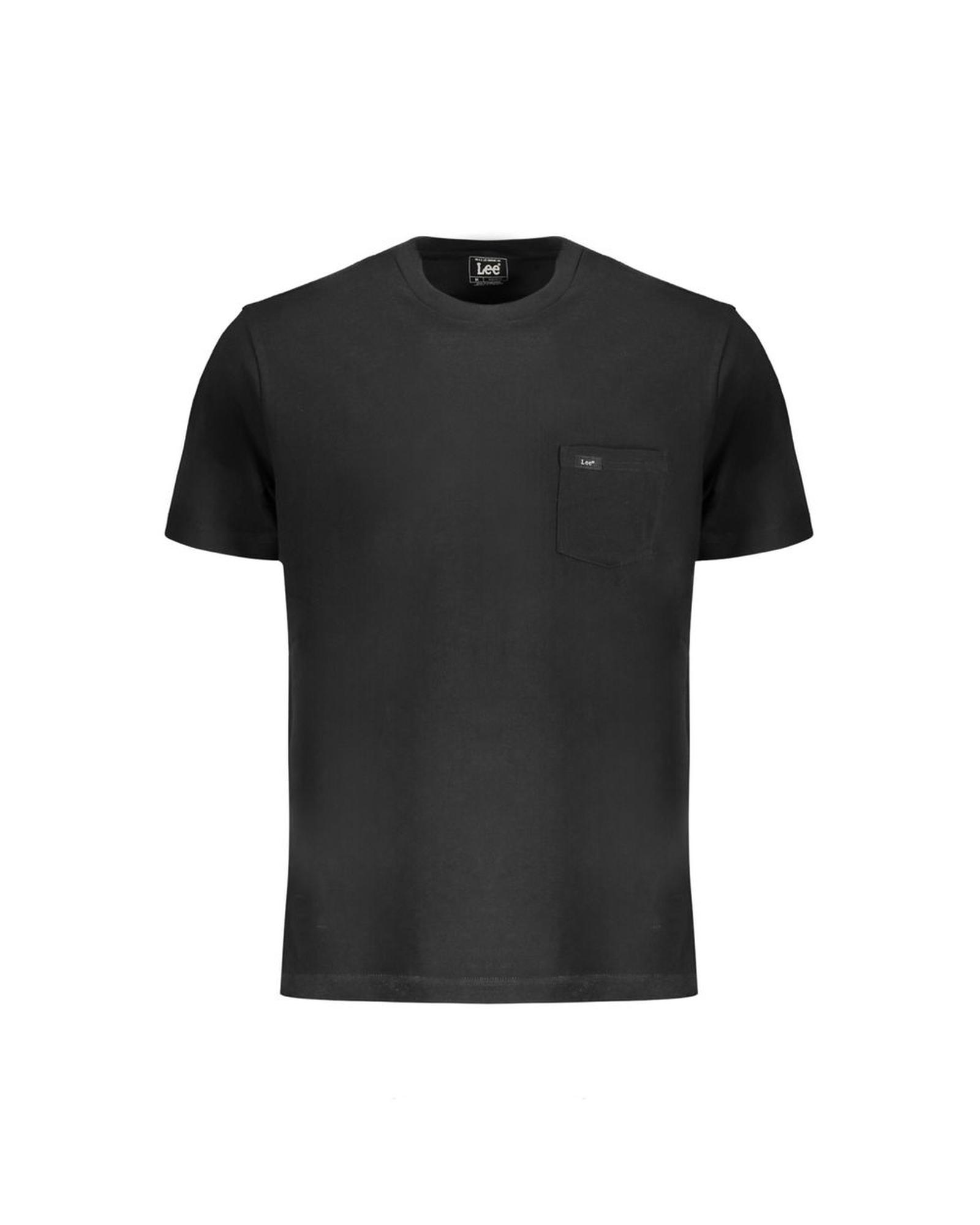 V539-LE-31642-S-202506170712-00 Lee Men's Black Cotton T-Shirt - S - Image 1
