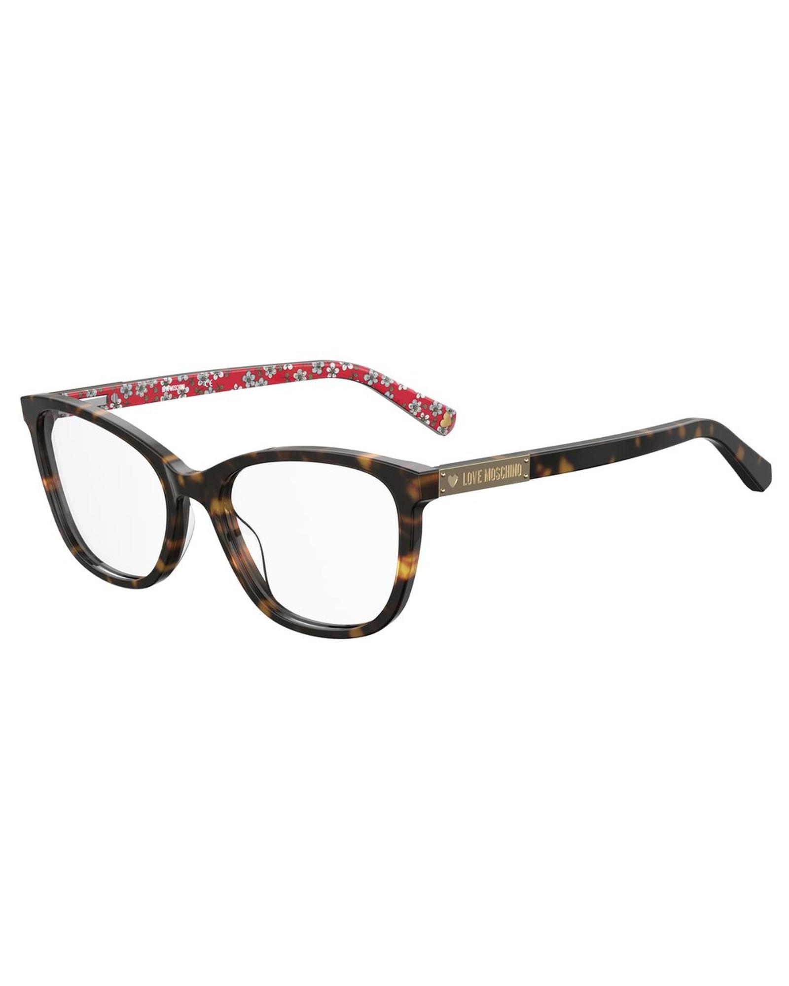 V539-LMMOL575086AC-202506170822-00 Love Moschino Women's Bicolor Acetate Frames - One Size - Image 1
