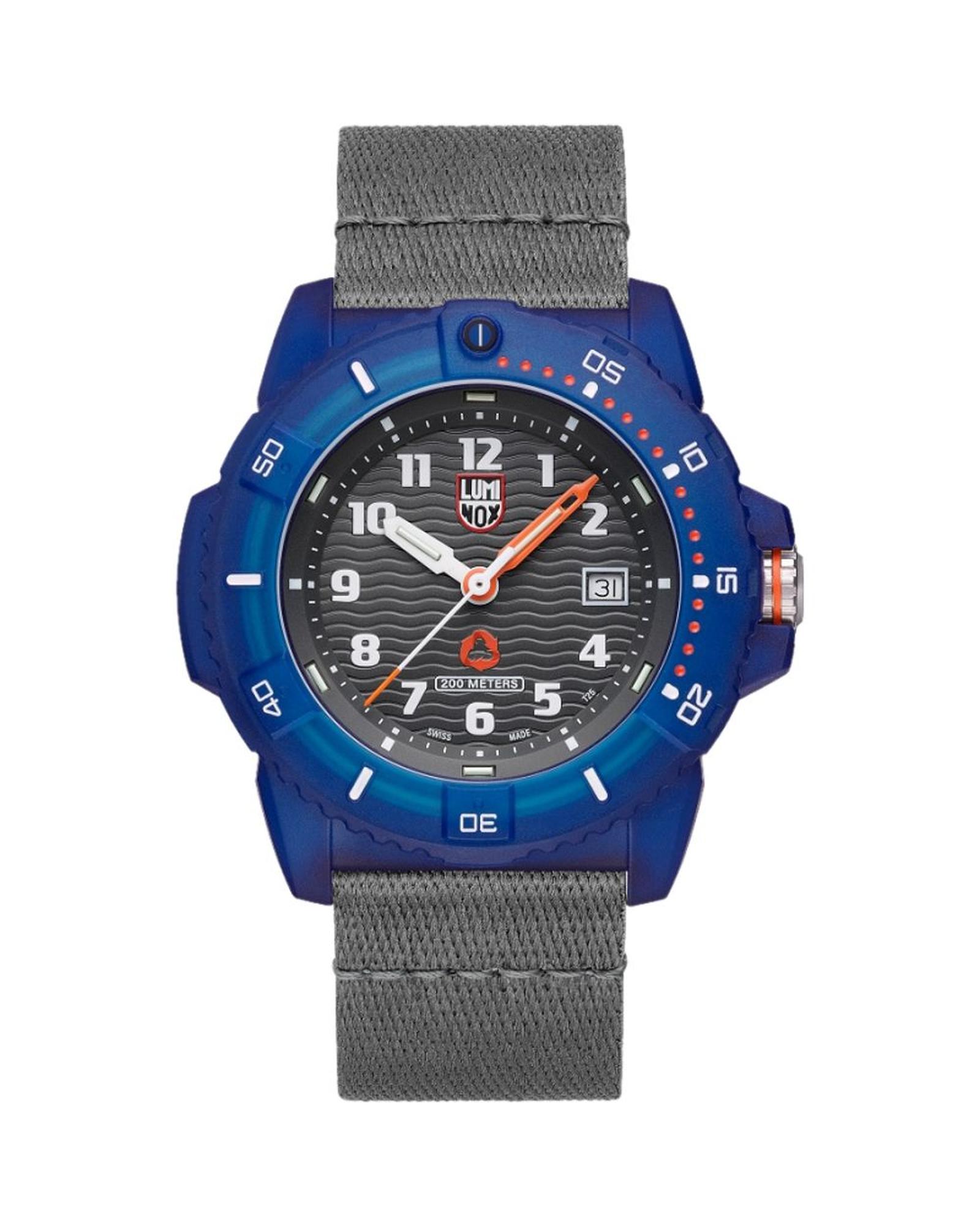 V539-LUXS8902ECOAC-202506170941-00 Luminox Men's Gray Nylon Watch - One Size - Image 1