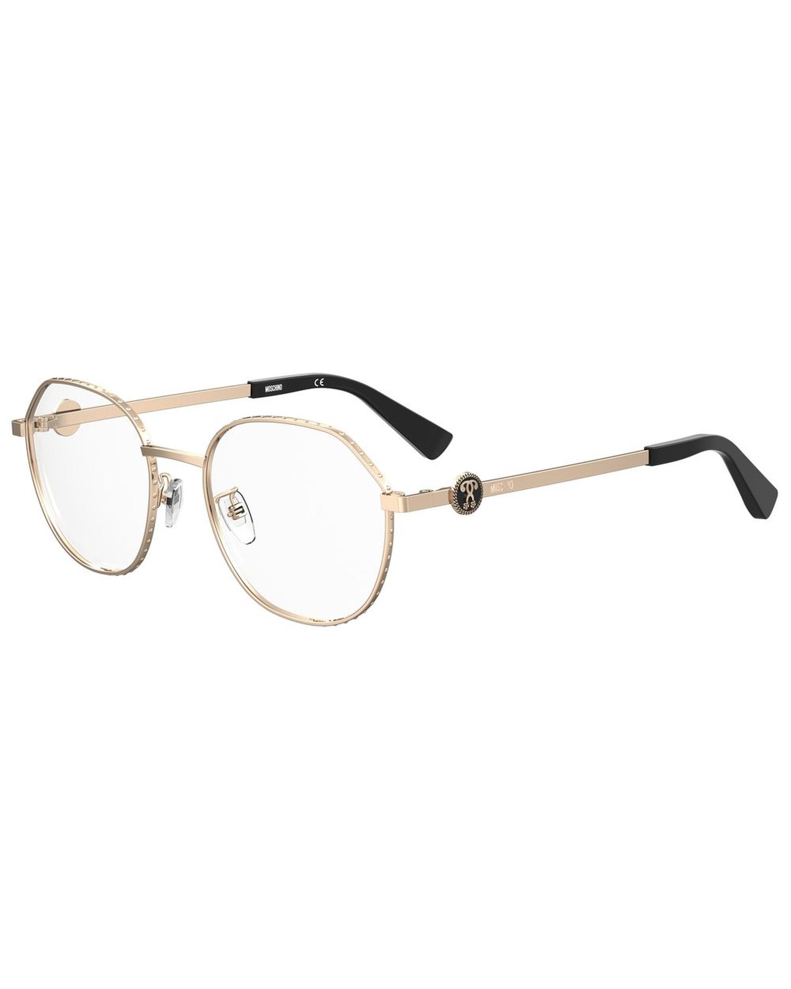 V539-MOMOS586000AC-202506170942-00 Moschino Women's Rose Gold Metal Frames - One Size - Image 1