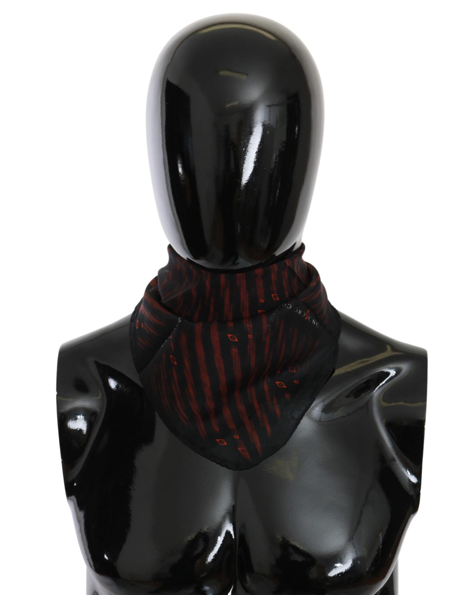 V539-MS1663-202509010610-00 CoSTUME NATIONAL CNC Silk Scarf Bandana Hat One Size Women - Image 1