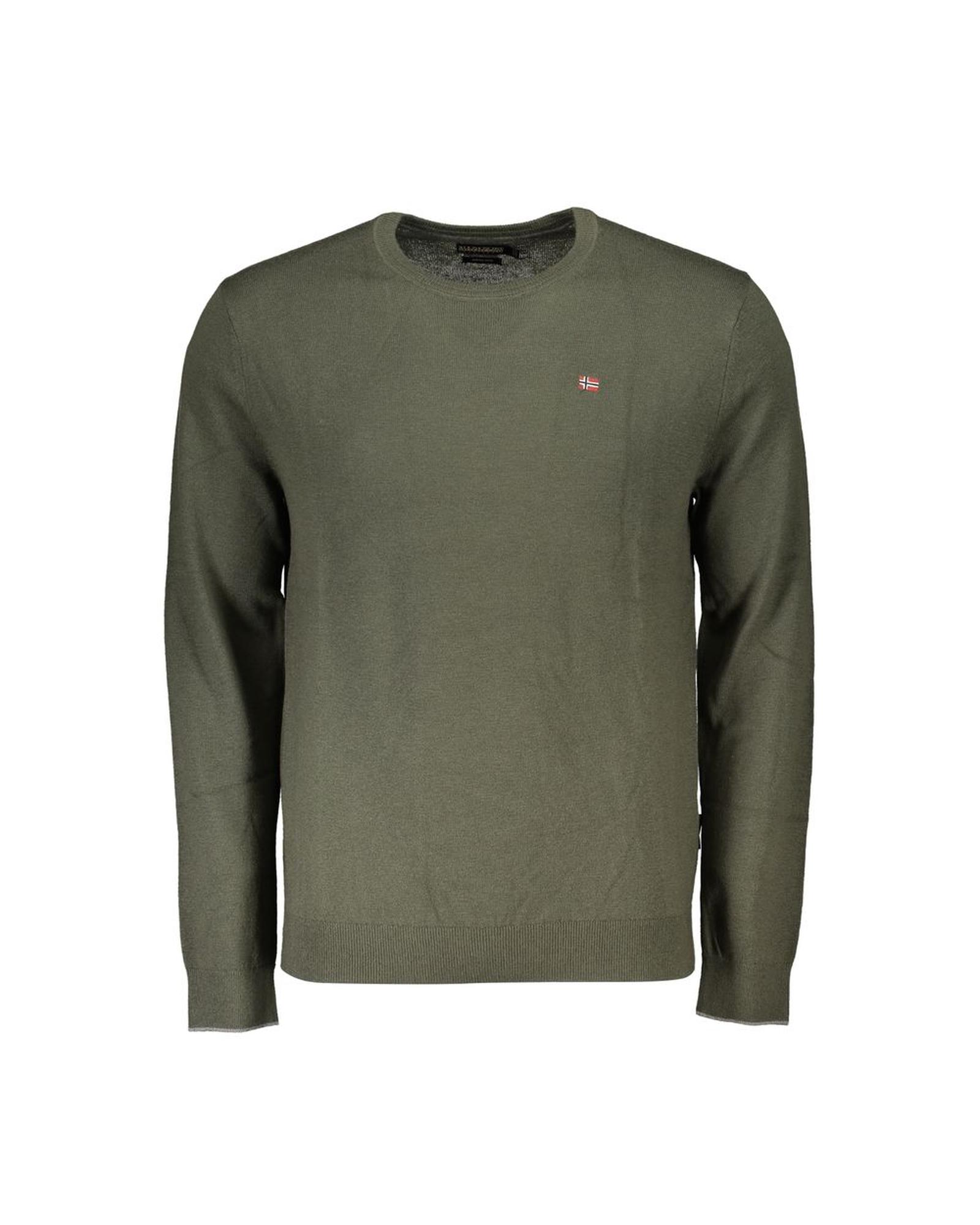 V539-NA-25283-XL-170921-00 Napapijri Men's Green Fabric Shirt - XL - Image 1