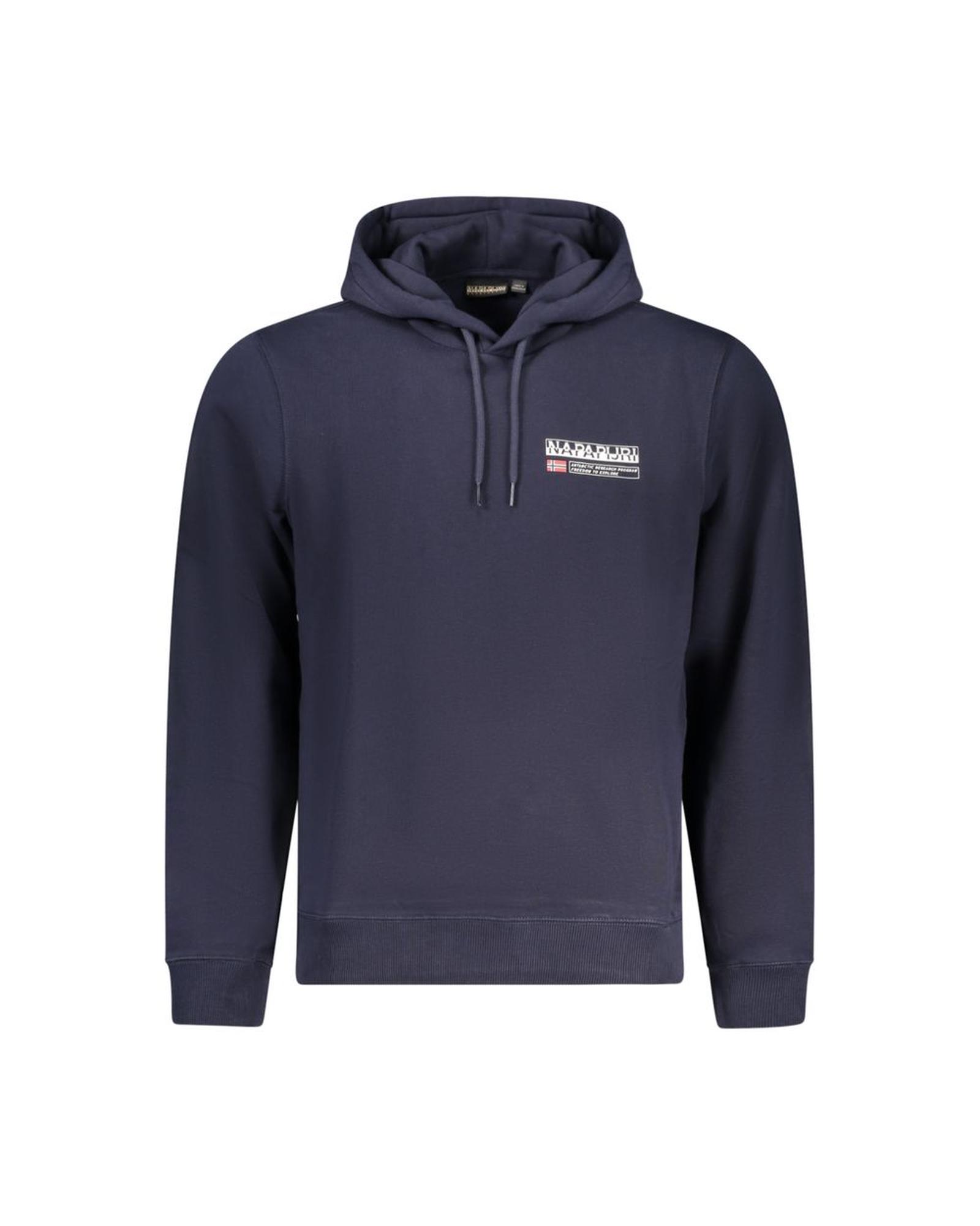 V539-NA-32153-S-202506171241-00 Napapijri Men's Blue Cotton Sweater - S - Image 1