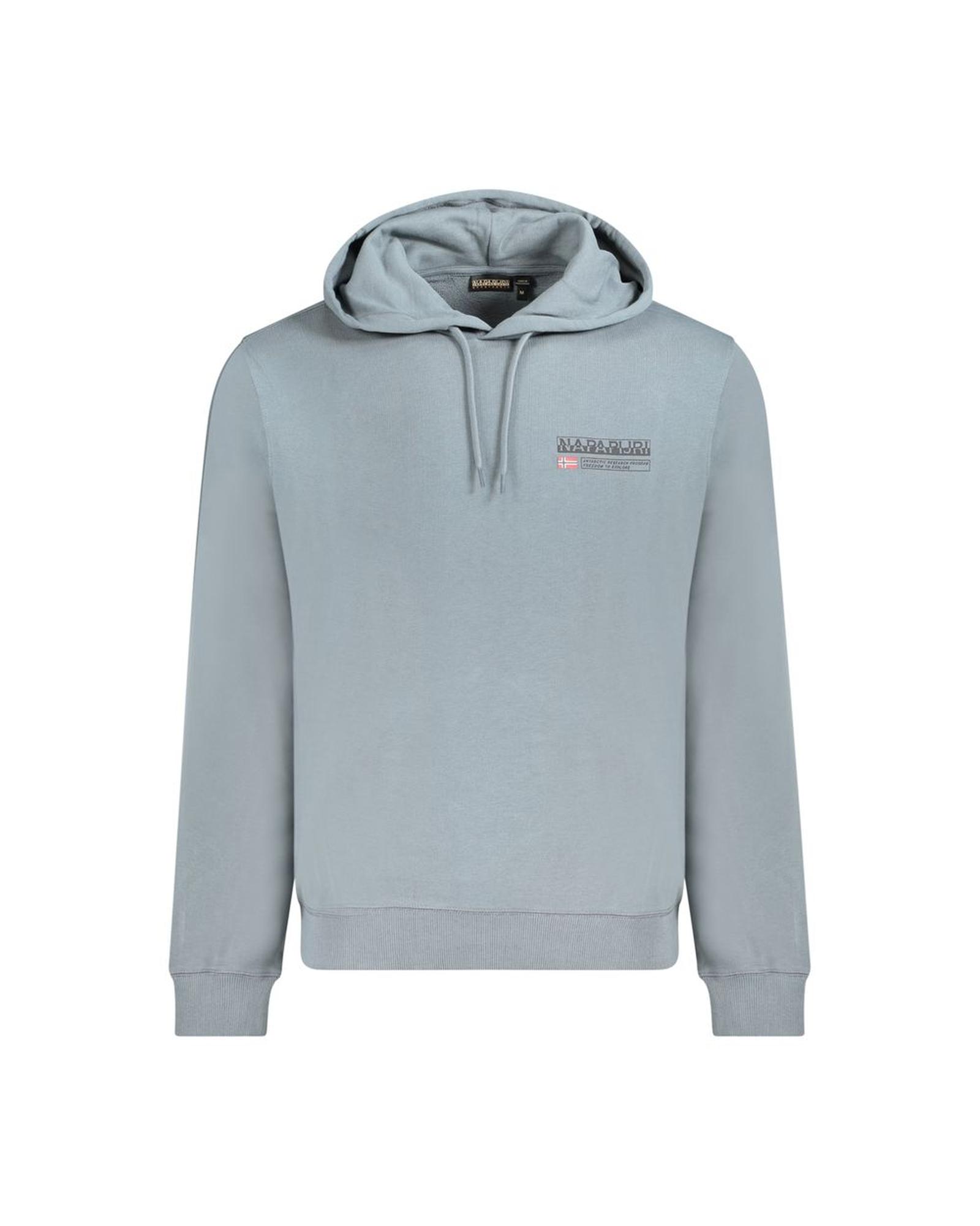 V539-NA-35680-XXL-202506171252-00 Napapijri Men's Gray Cotton Sweater - 2XL - Image 1