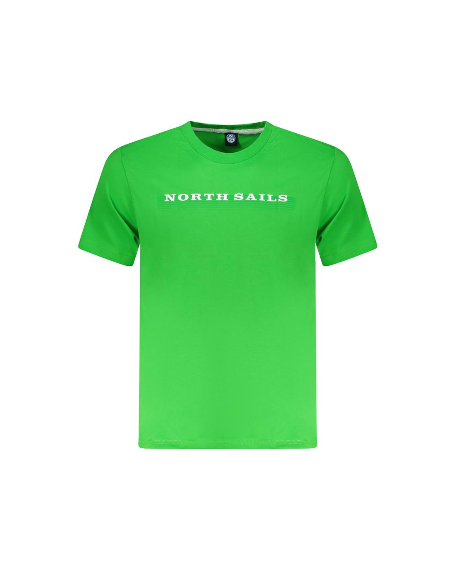 V539-NO-35035-XL-202506191940-00 North Sails Men's Green Cotton T-Shirt - XL - Image 1