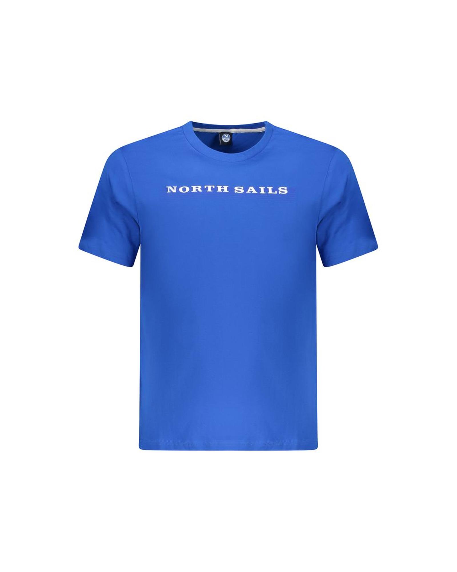 V539-NO-35054-S-202506172326-00 North Sails Men's Blue Cotton T-Shirt - S - Image 1