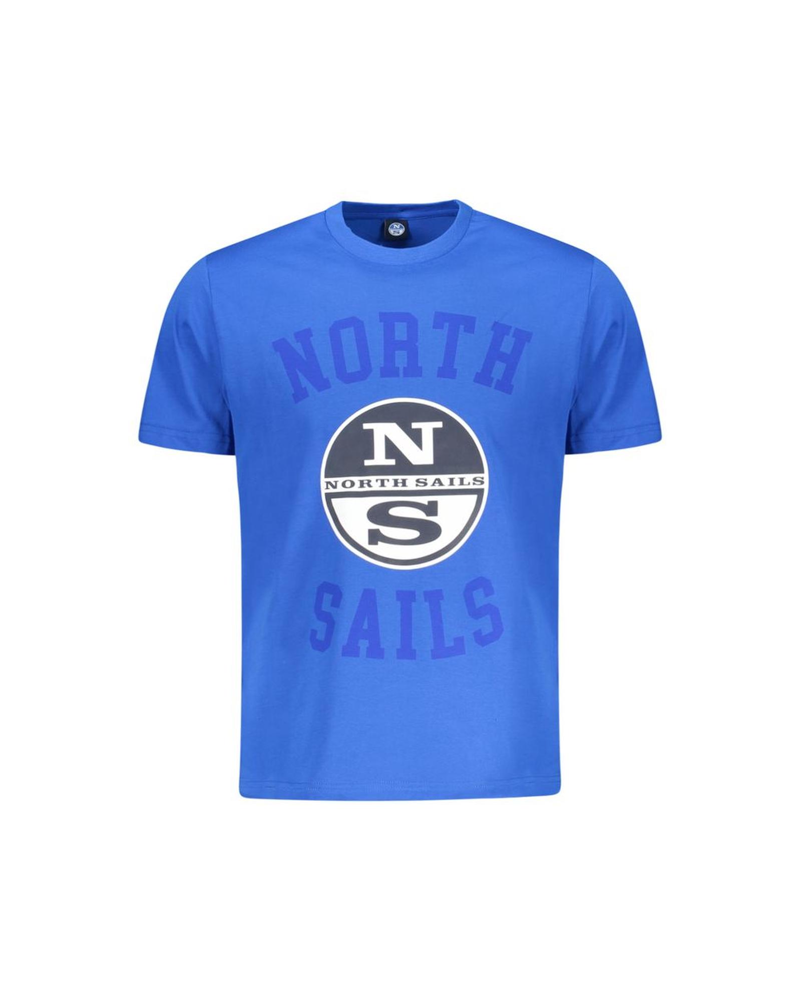 V539-NO-35323-XL-202506172347-00 North Sails Men's Blue Cotton T-Shirt - XL - Image 1
