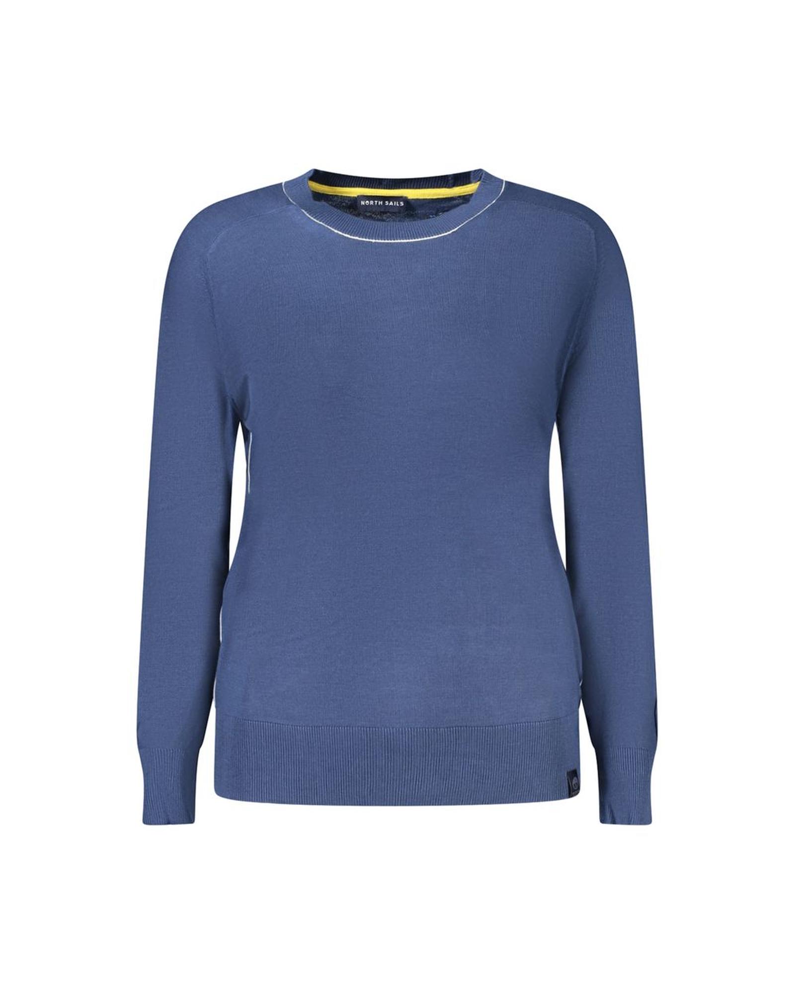 V539-NO-35960-S-202506172330-00 North Sails Women's Blue Cotton Sweater - S - Image 1