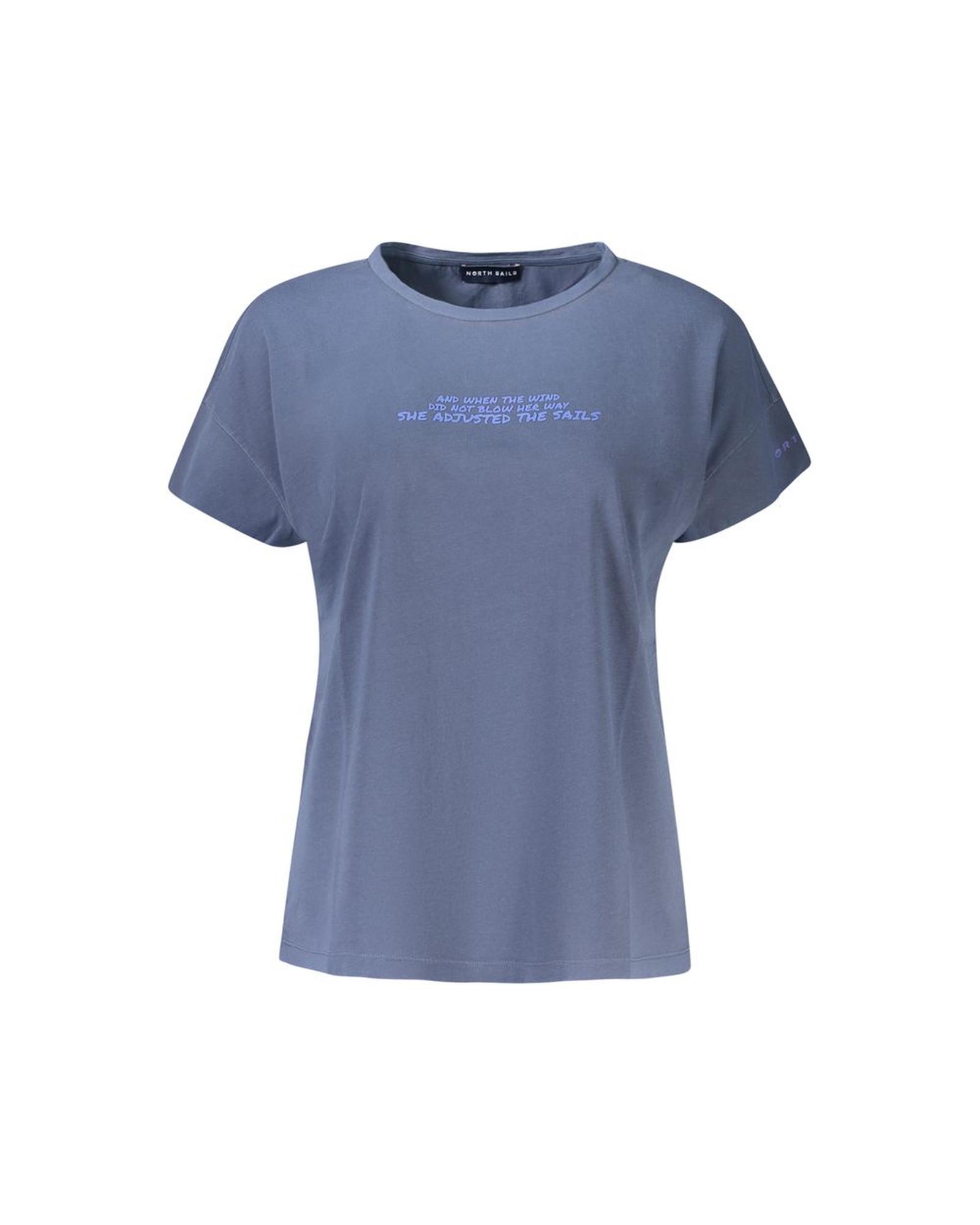 V539-NO-35968-XS-202506172336-00 North Sails Women's Blue Cotton Tops & T-Shirt - XS - Image 1