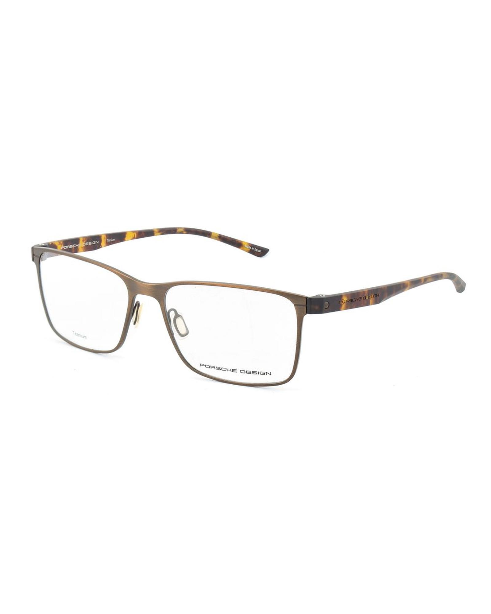 V539-PDP8346E57AC-202506180210-00 Porsche Design Men's Gold Titanium Frames - One Size - Image 1