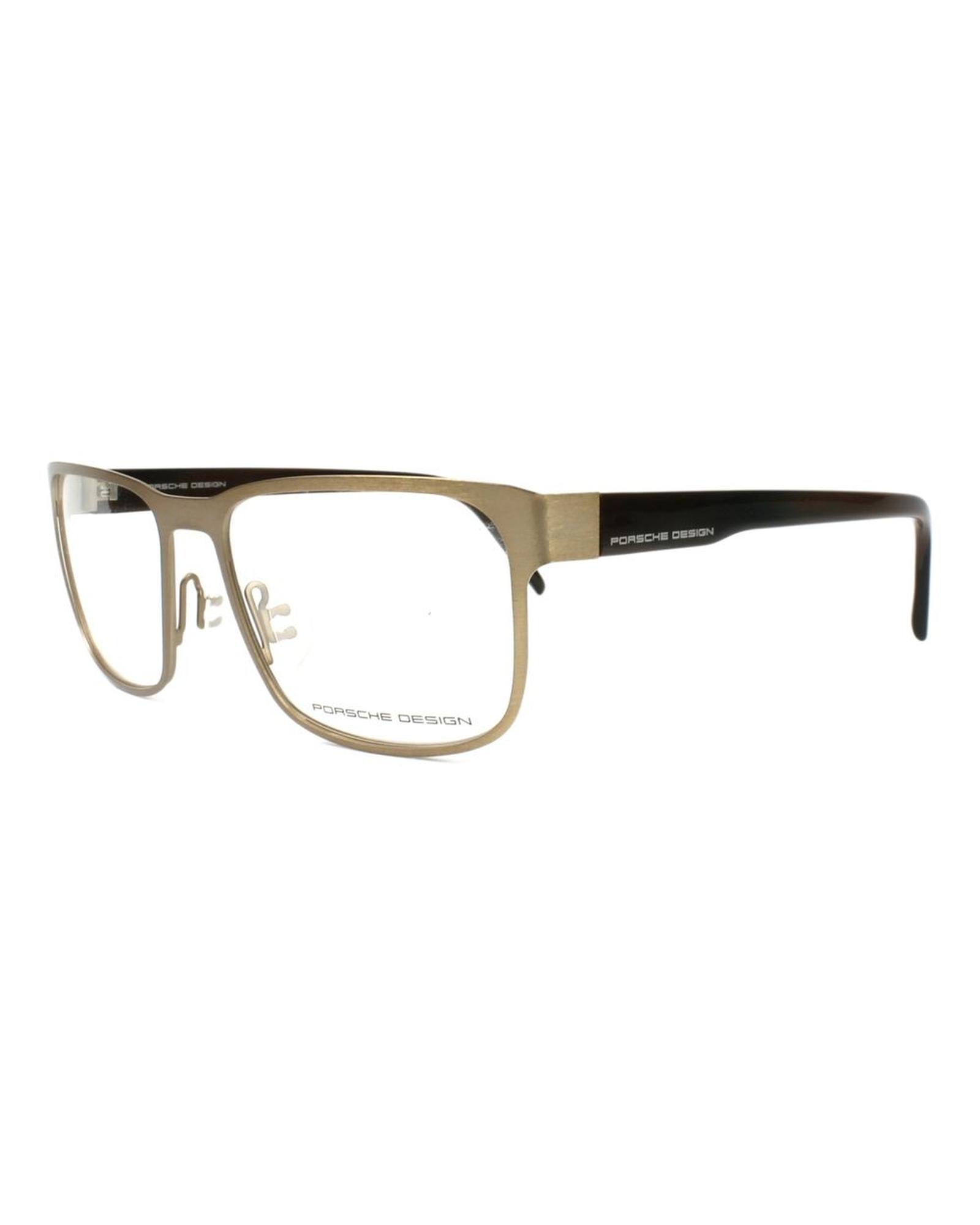 V539-POP8291DAC-202506180340-00 Porsche Men's Gold Metal Frames - One Size - Image 1