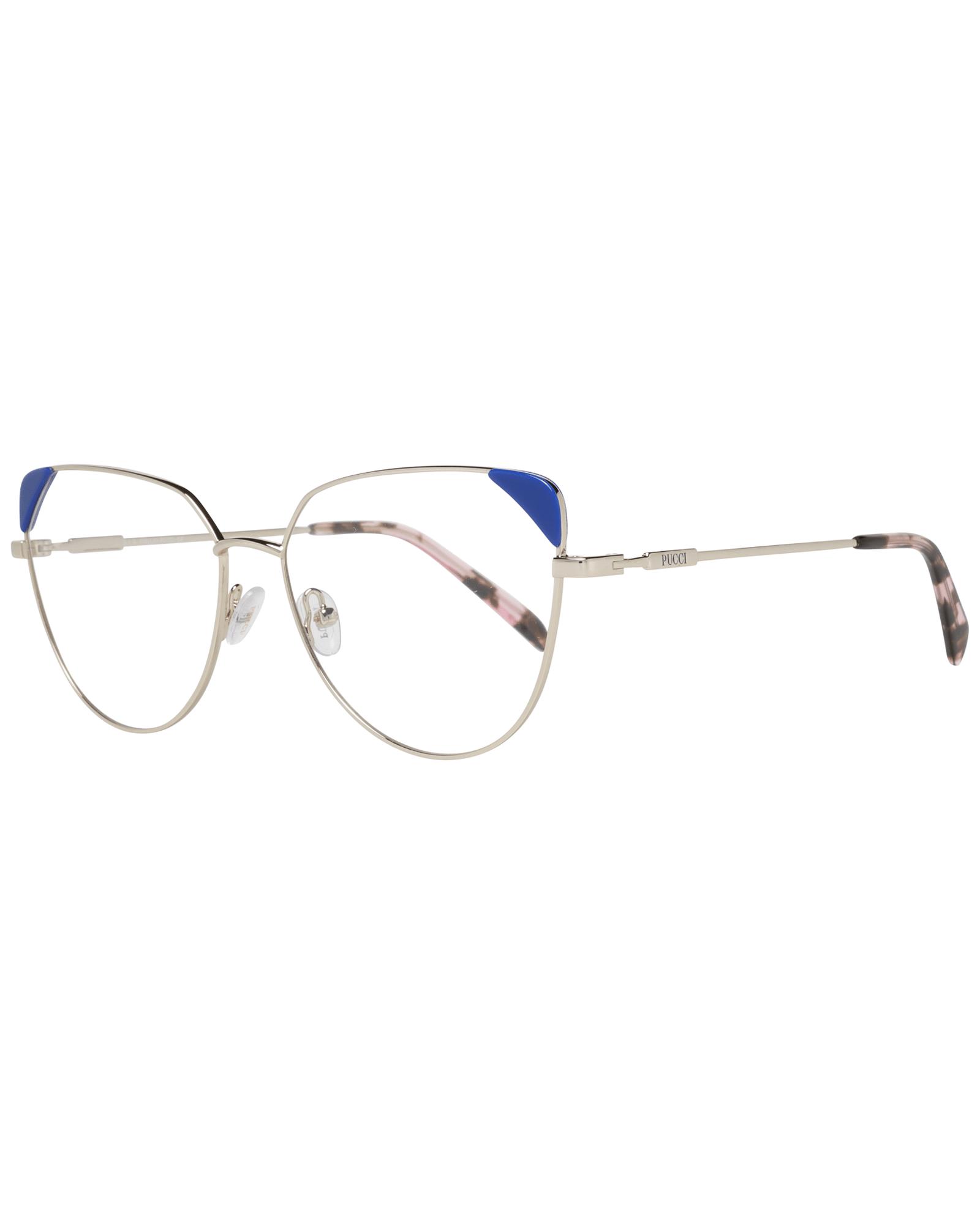 V539-PU-1029524-202506180311-00 Emilio Pucci Women's Gold Optical Frames - One Size - Image 1