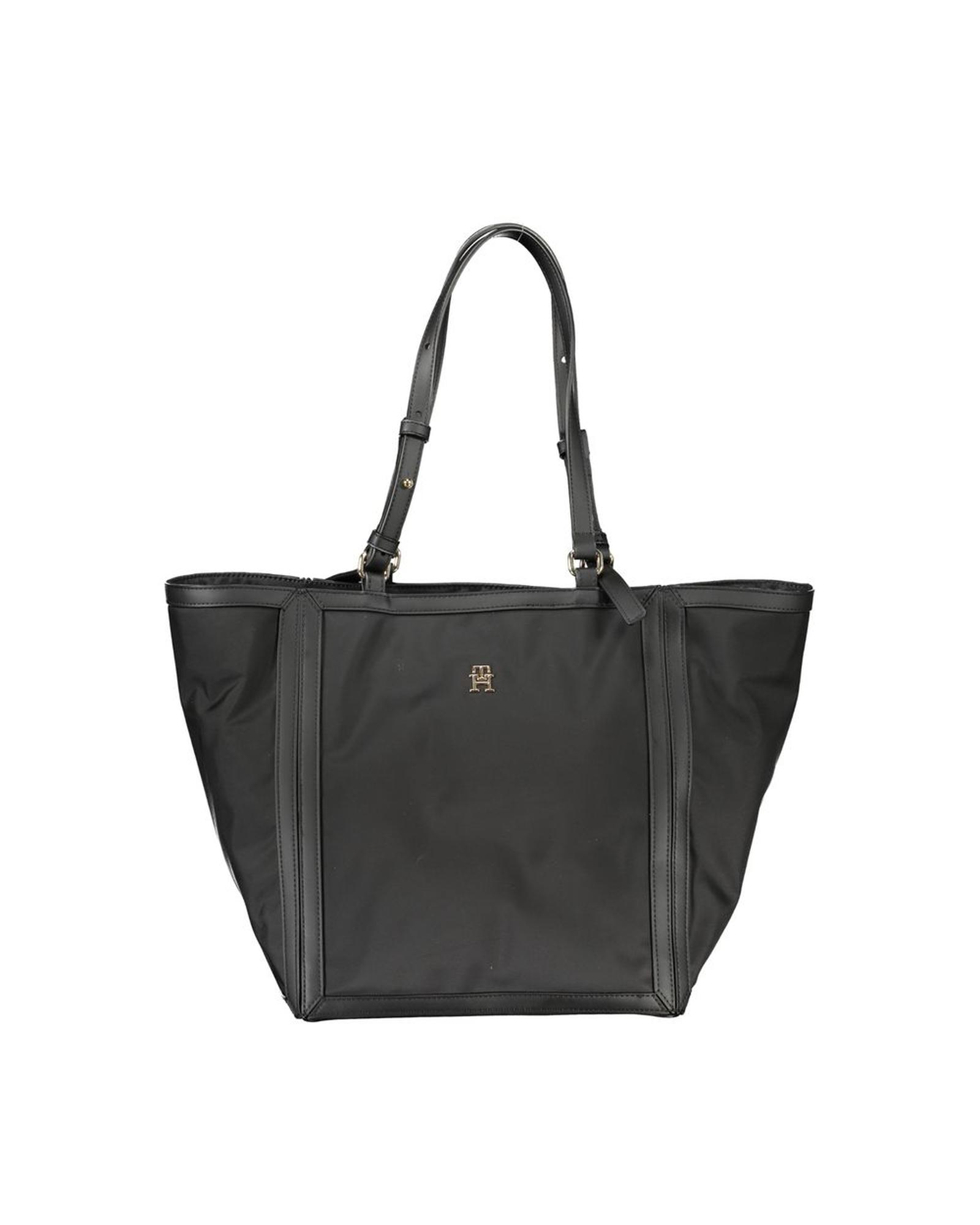 V539-TO-26103-202506181015-00 Tommy Hilfiger Women's Black Polyester Handbag - One Size - Image 1