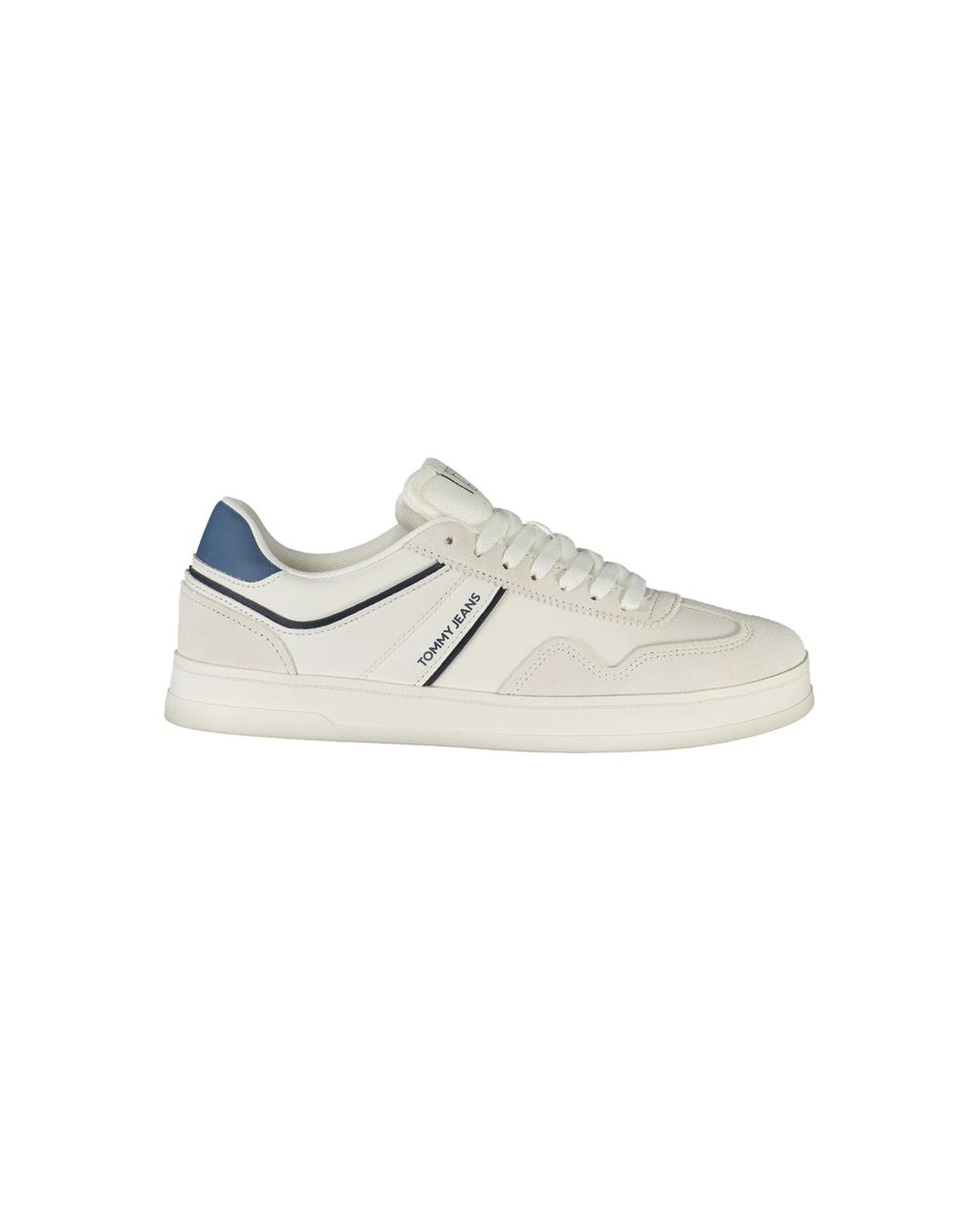 V539-TO-34813-EU46-202506181307-00 Tommy Hilfiger Men's White Polyester Sneaker - 46 EU - Image 1