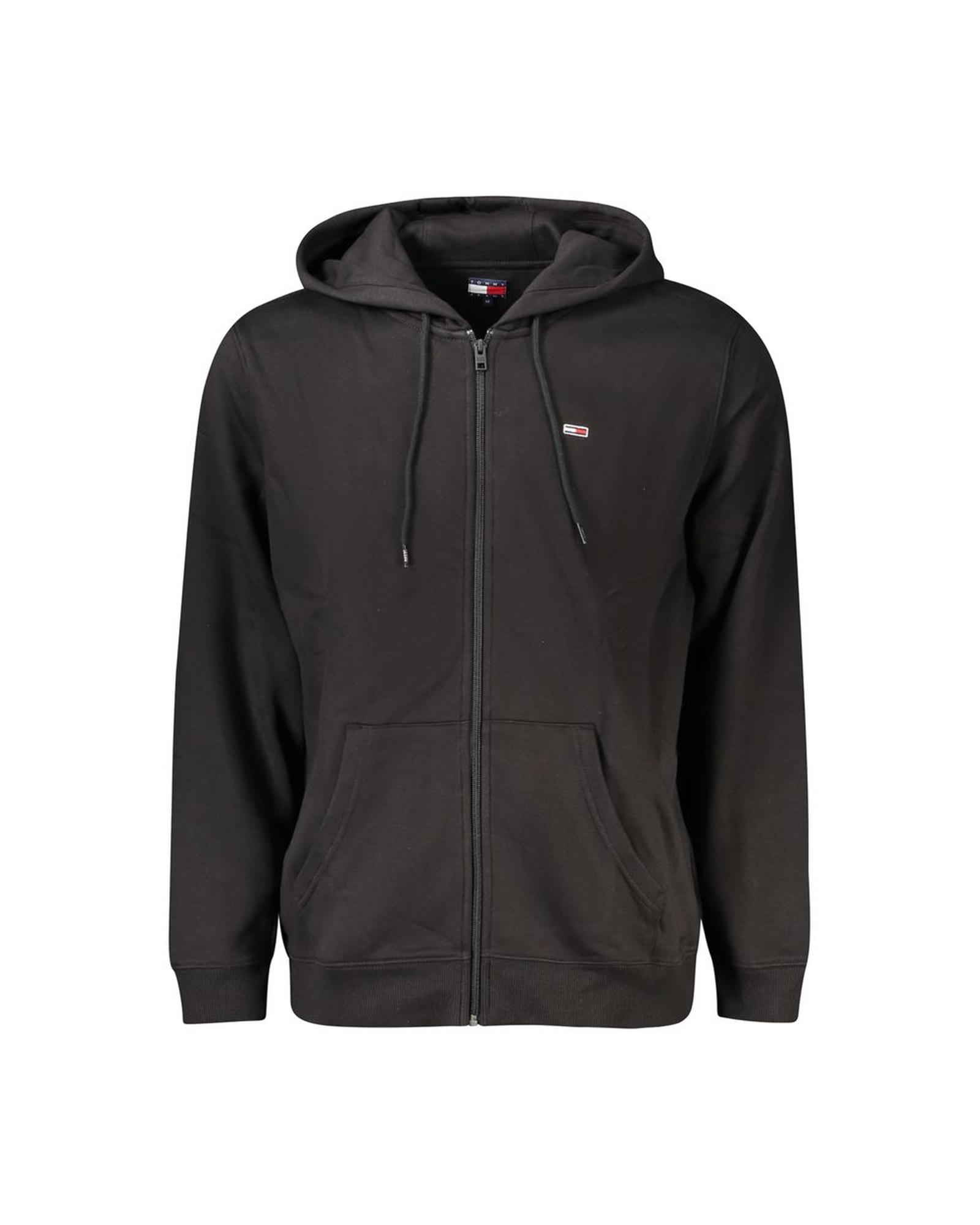 V539-TO-34964-S-202506181311-00 Tommy Hilfiger Men's Black Cotton Sweater - S - Image 1