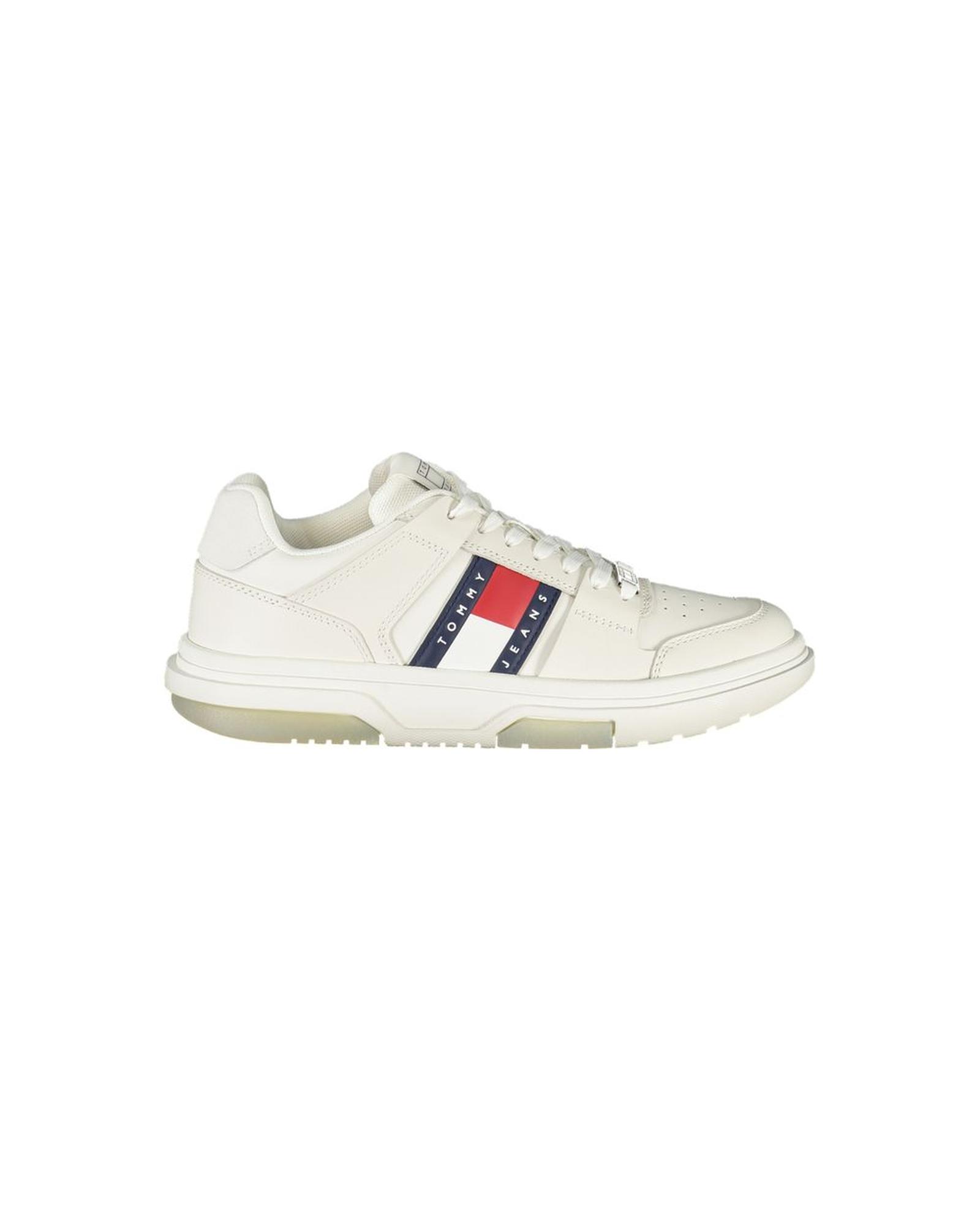 V539-TO-35331-EU37US7-202506181325-00 Tommy Hilfiger Women's White Leather Sneaker - 37 EU - Image 1