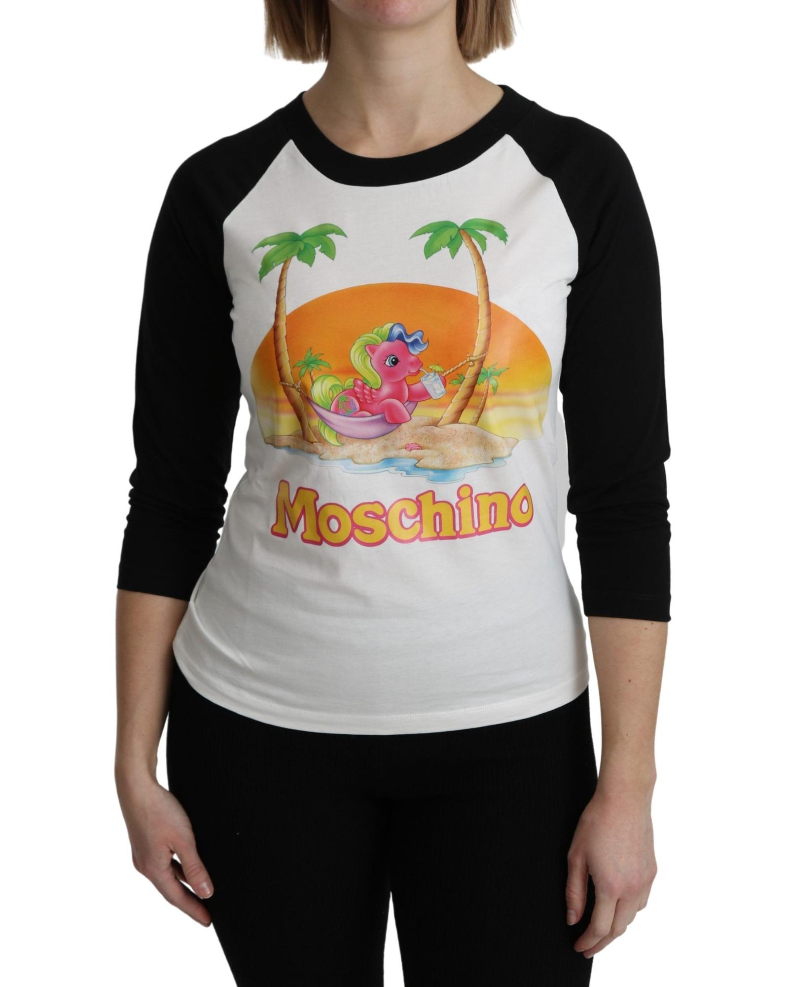 V539-TSH5086-42-202509011530-00 My Little Pony Crew Neck T-shirt 3/4 Sleeve Top 42 IT Women - Image 1