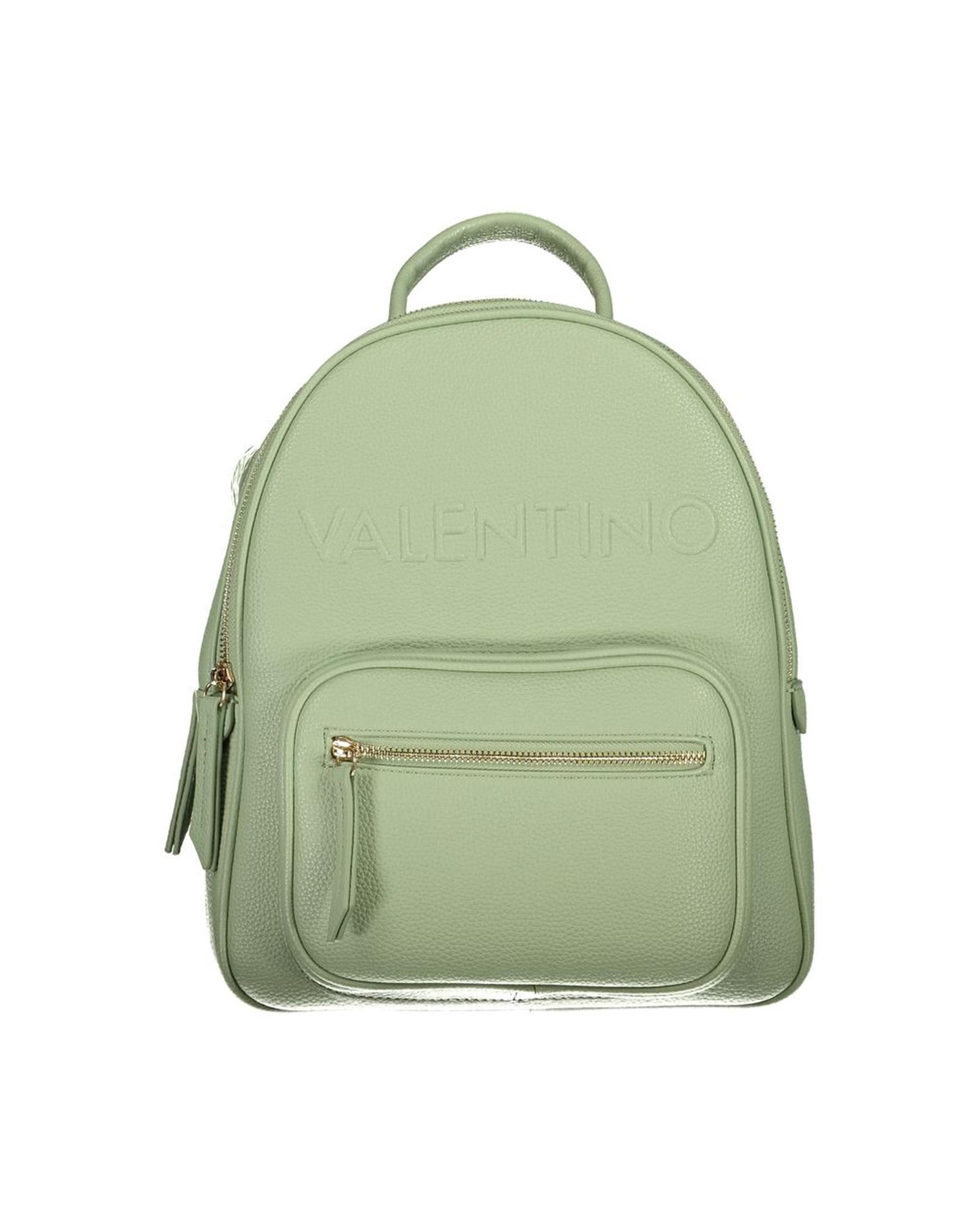 V539-VA-36125-202506181850-00 Valentino Bags Women's Green Polyethylene Backpack - One Size - Image 1
