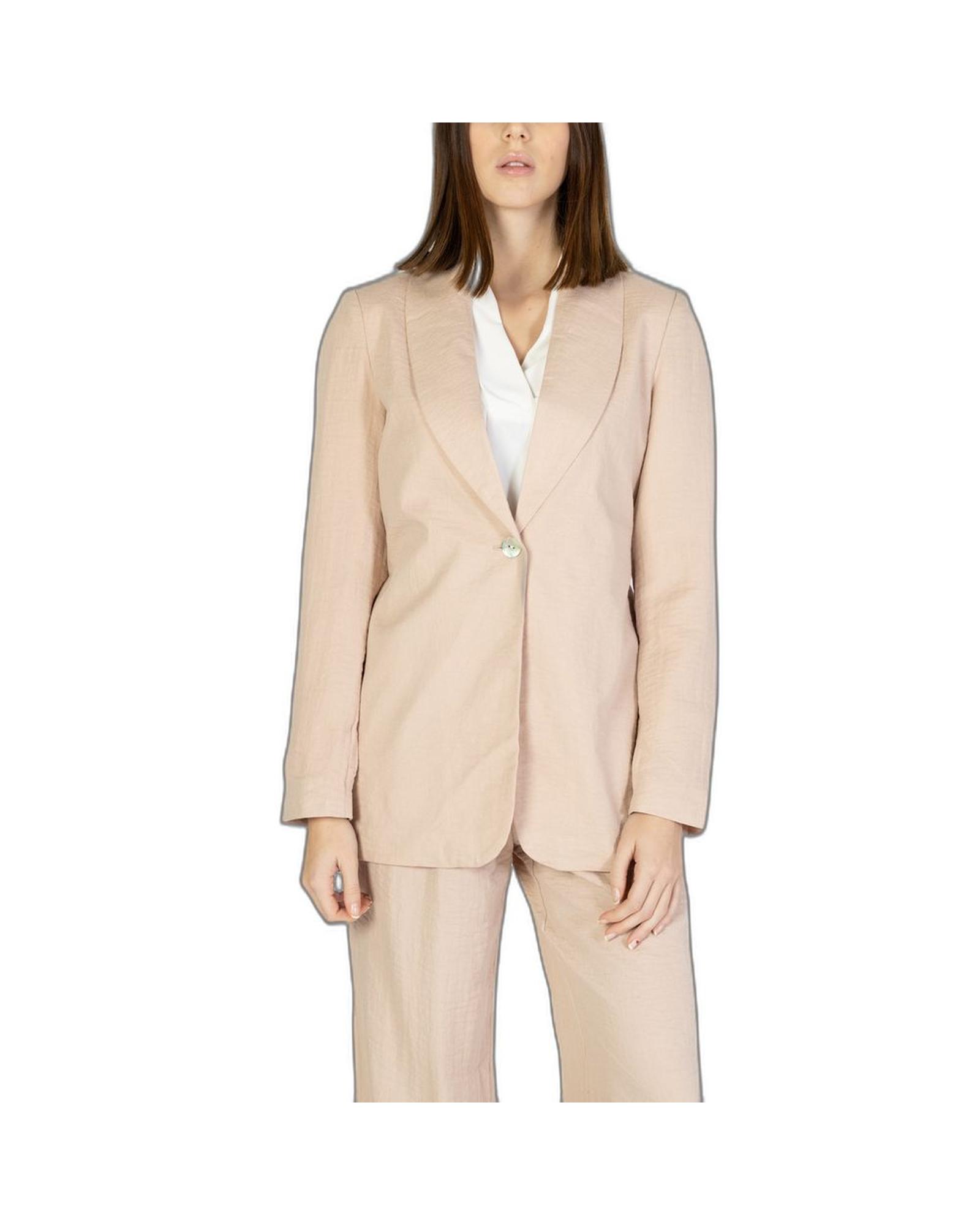 V539-VE-13385100259-IT38XS-202506181720-00 Vero Moda Women's Pink Viscose Suits & Blazer - 38 IT - Image 1