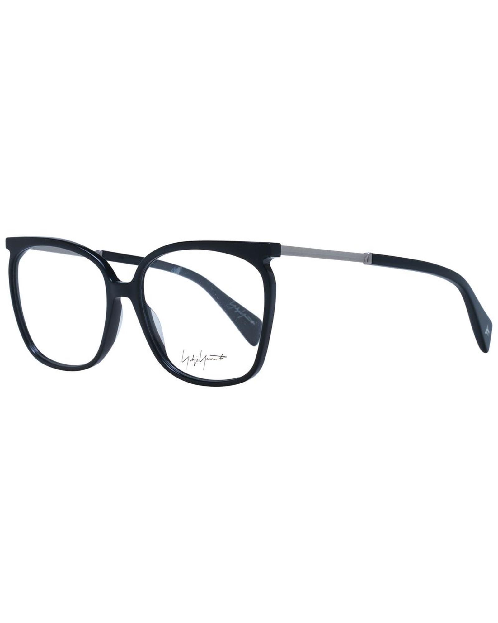 V539-YO-1035541-202506181616-00 Yohji Yamamoto Women's Black Optical Frames - One Size - Image 1