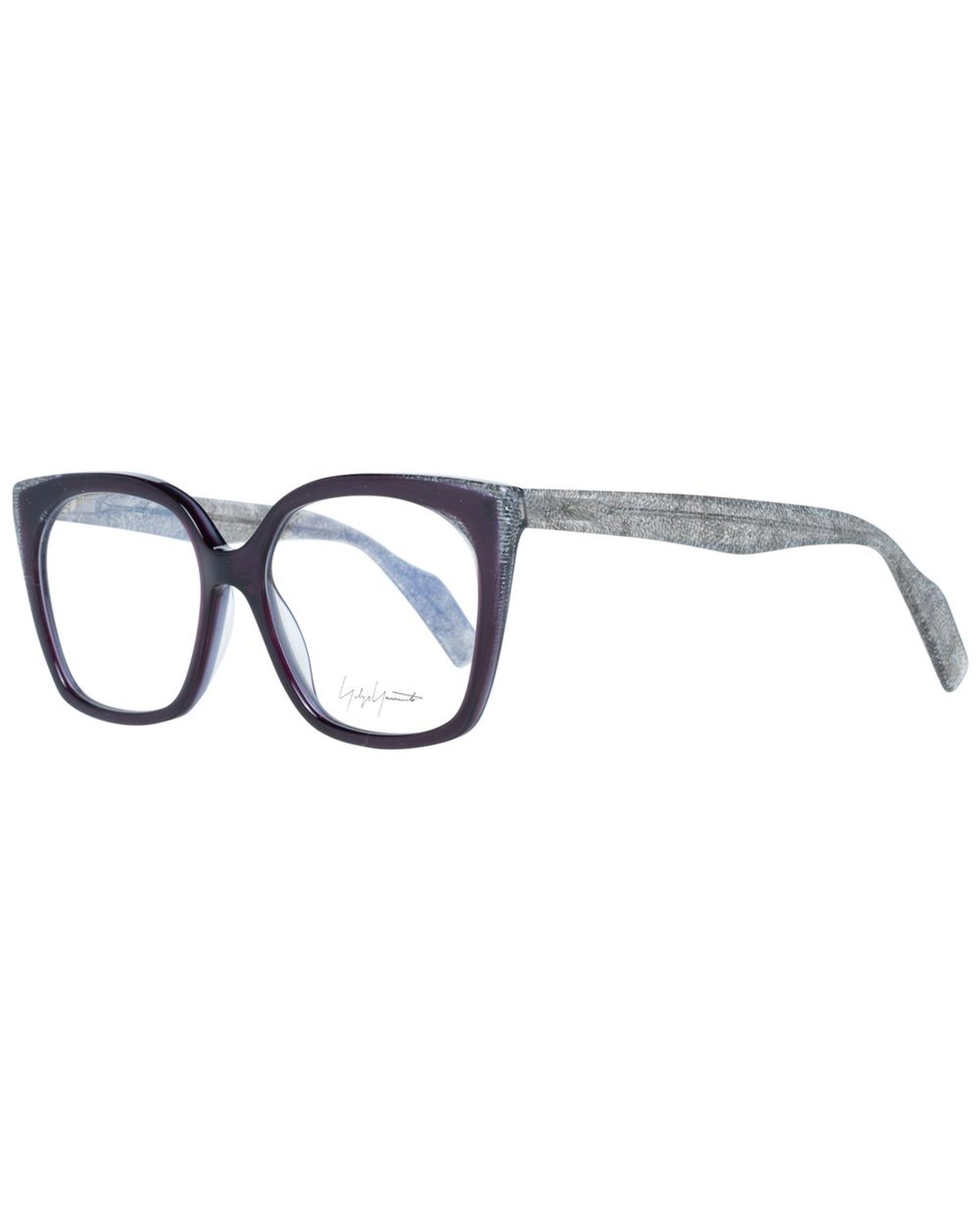 V539-YO-1035569-202506181620-00 Yohji Yamamoto Women's Purple Optical Frames - One Size - Image 1